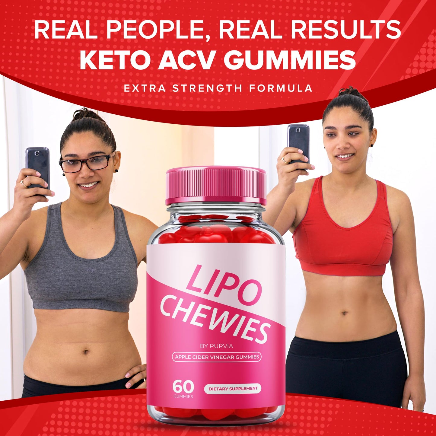 Purvia Lipo Chewies Gummies Gummy 60 Count