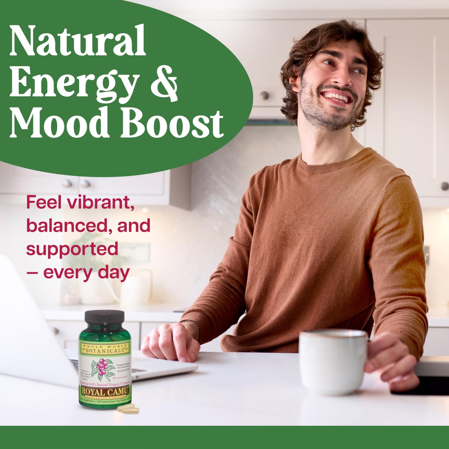 Whole World Botanicals Royal Camu Capsules 140