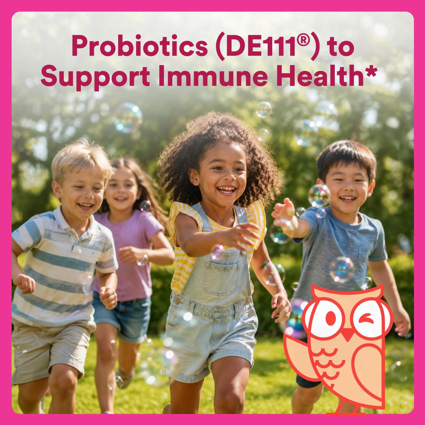 SmartyPants Kids Probiotic & Prebiotic Gummies for Digestive Health, 60 Count