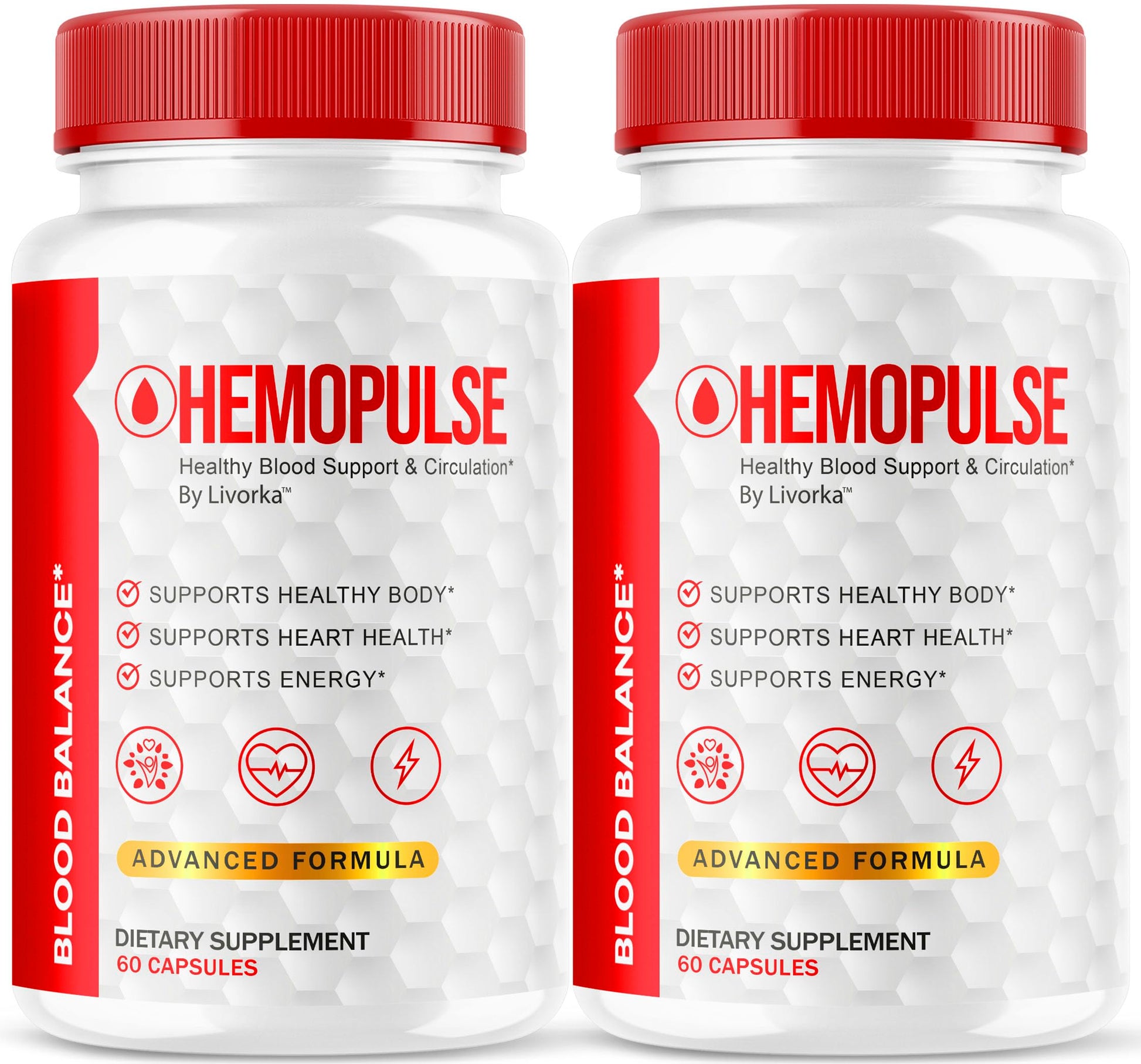 LIVORKA HemoPulse Capsules, 120 Capsules