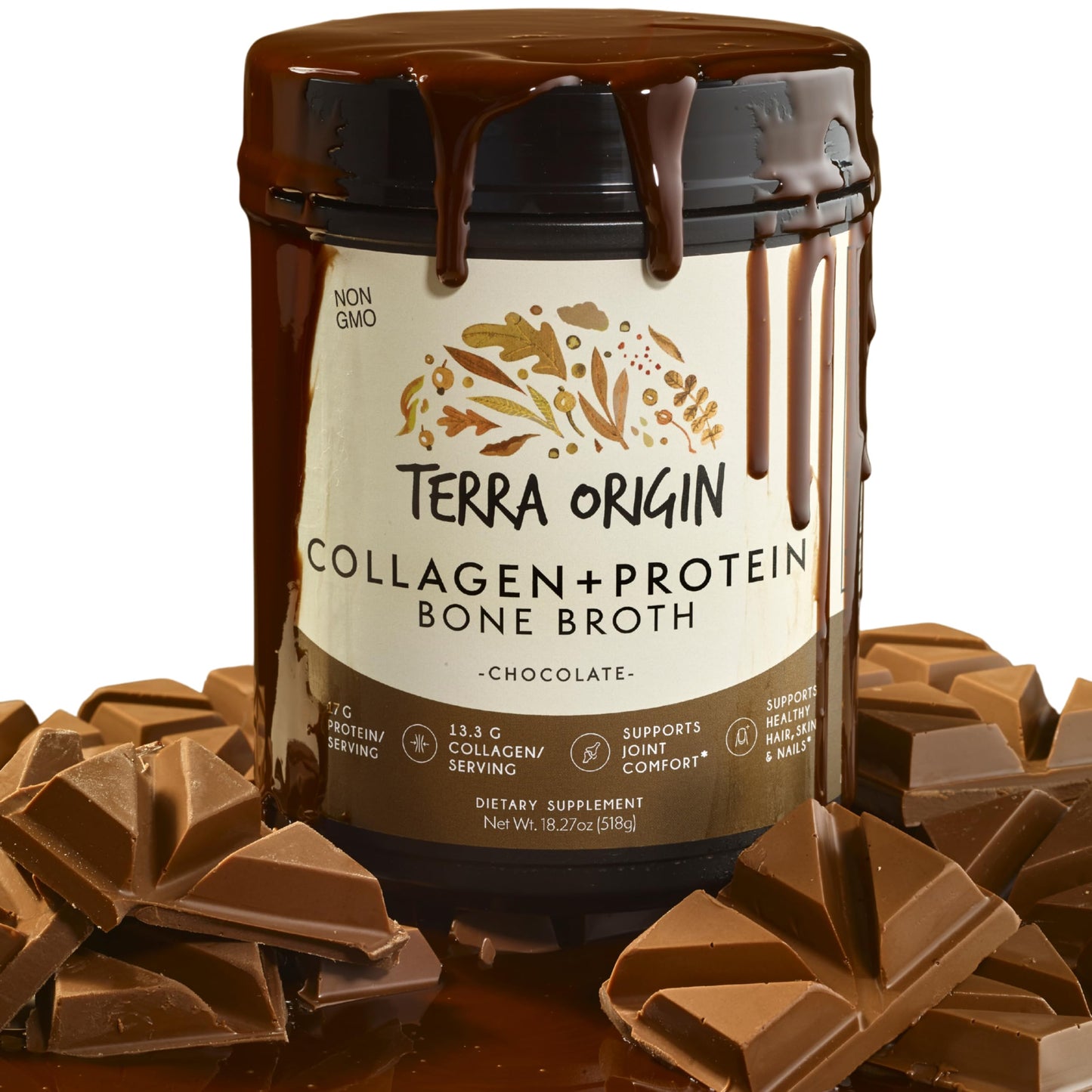 TERRA ORIGIN Collagen Peptides Powder, 18.9 oz