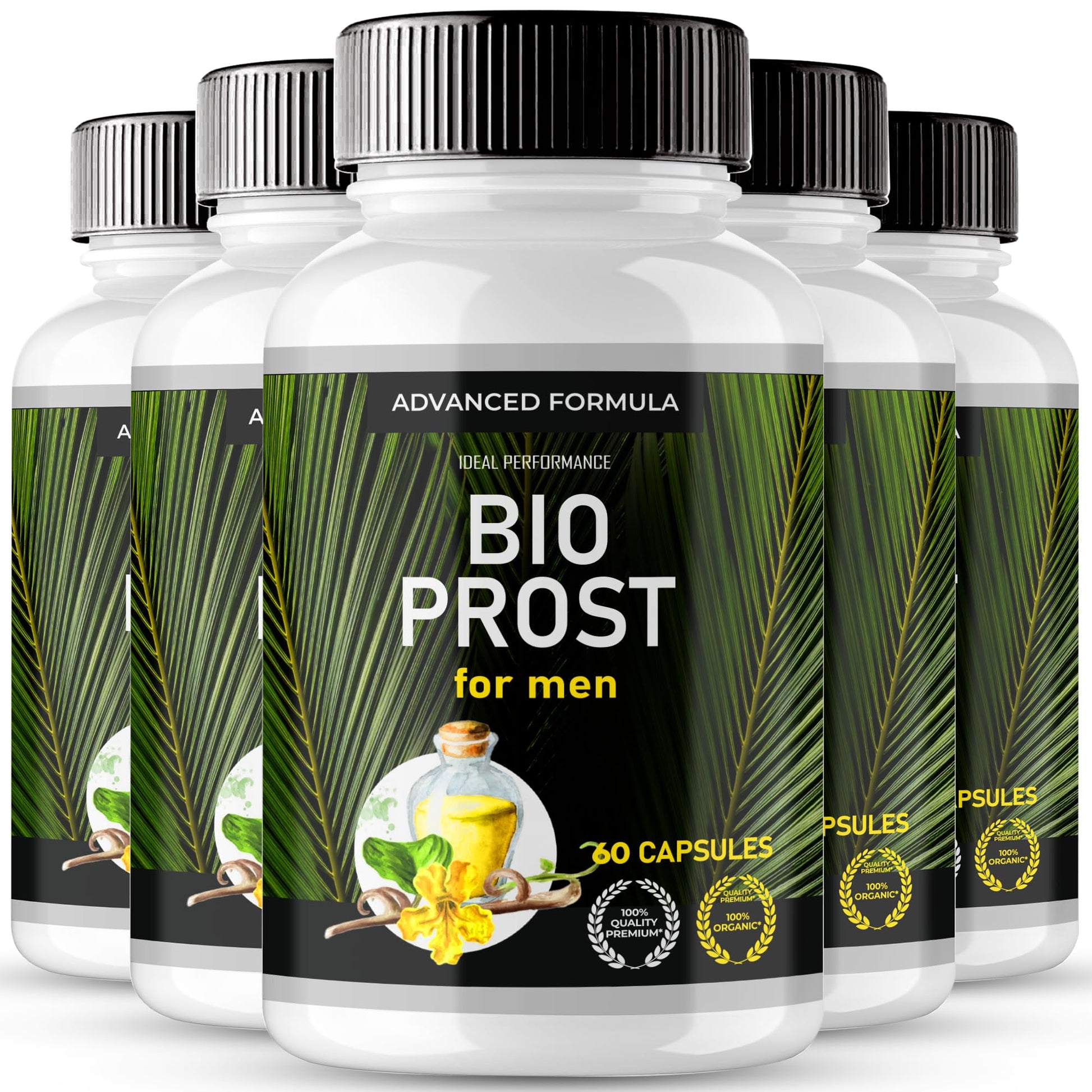 IDEAL PERFORMANCE Bioprost Prostate Health Capsules, Maximum Strength, Premium Prostate Support, All Natural Formula, 300 Capsules