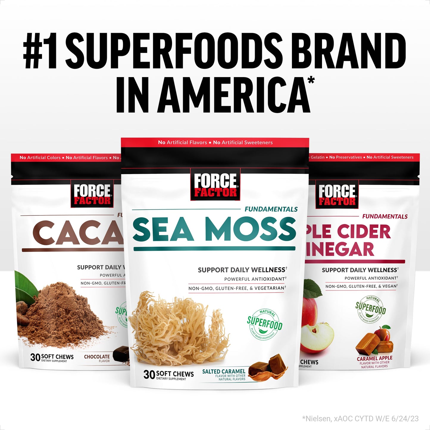 Force Factor Sea Moss Soft Chews 90 Count