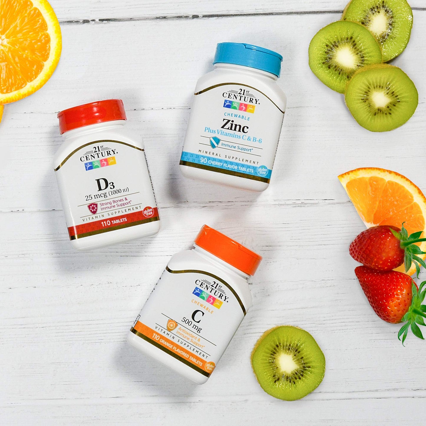 21st Century Vitamin D3 1000 IU Tablets, 330