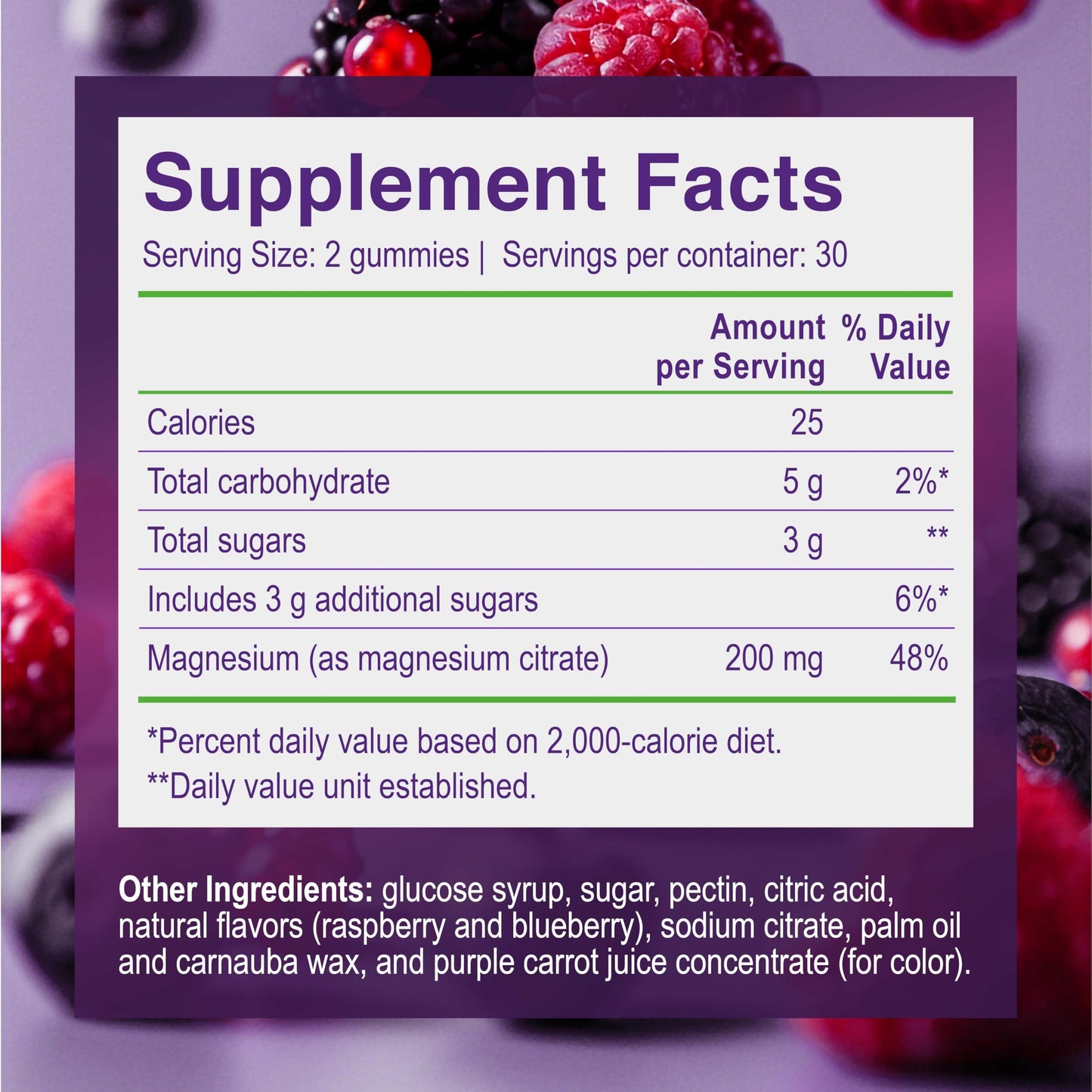Migraceutics Magnesium Citrate Gummies 60 Count