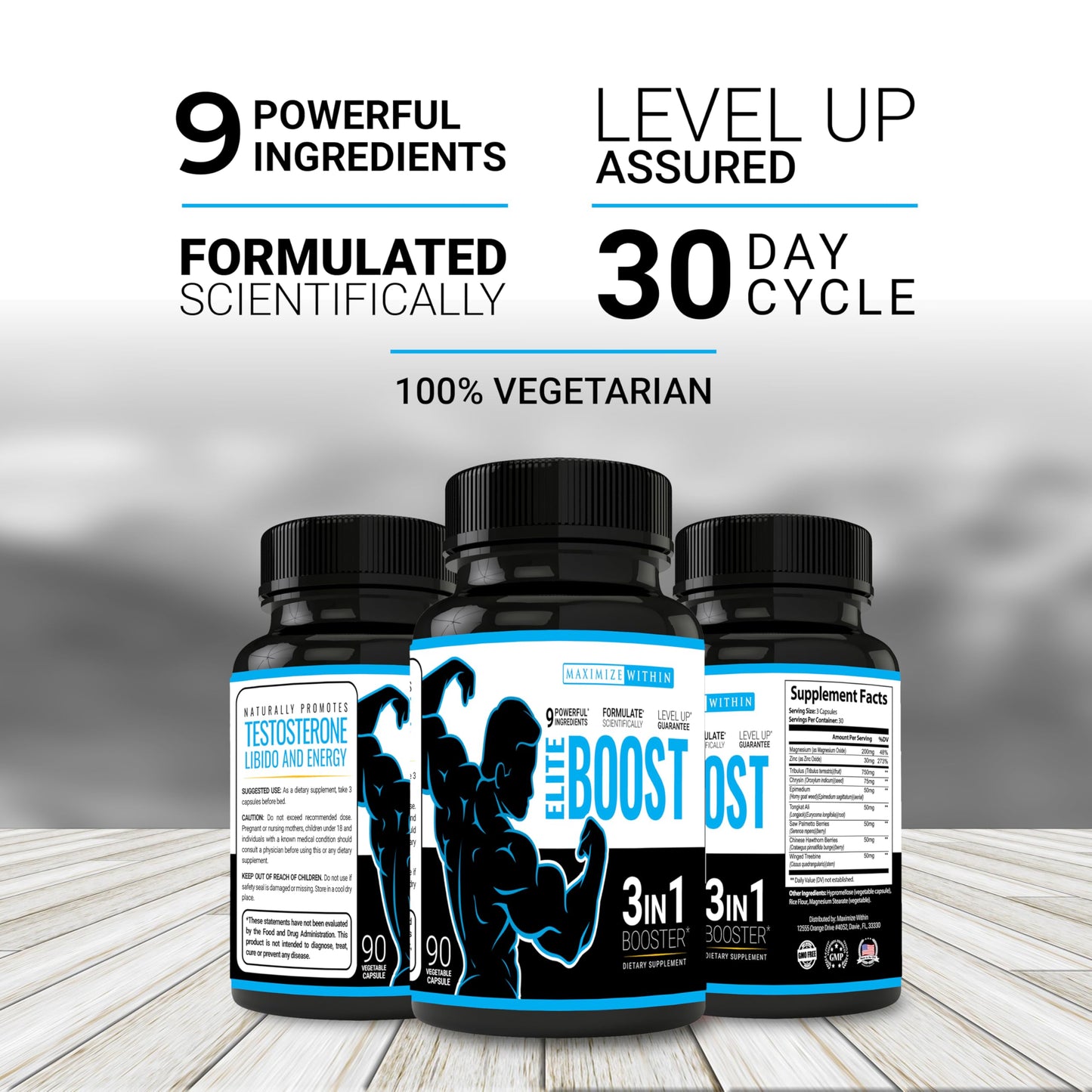 Maximum Slim Elite Boost 3 in 1 Formula 1 Capsule