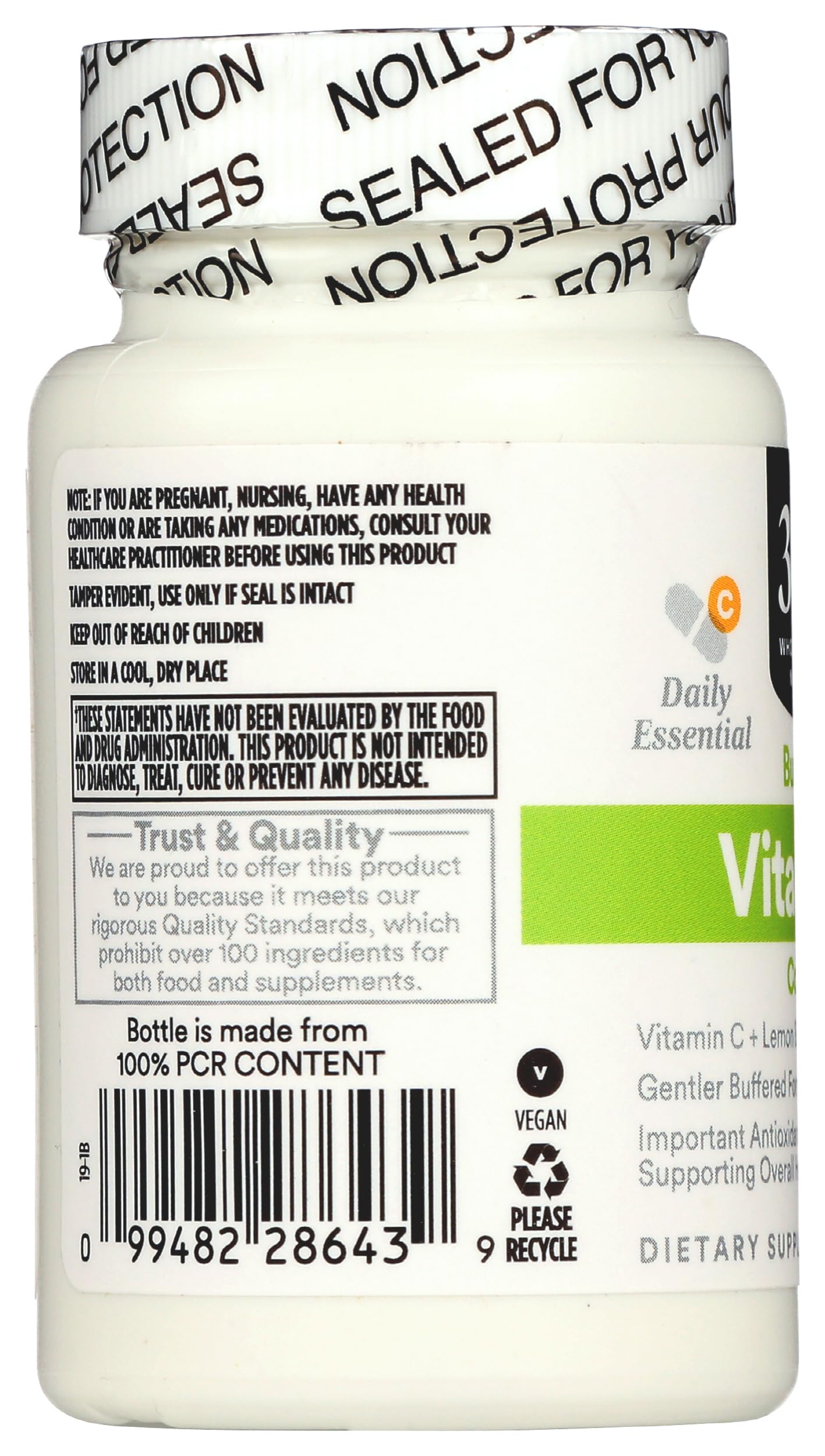 365 by Whole Foods Market Buffered Vitamin C Complex, Vegan, 60 Capsules