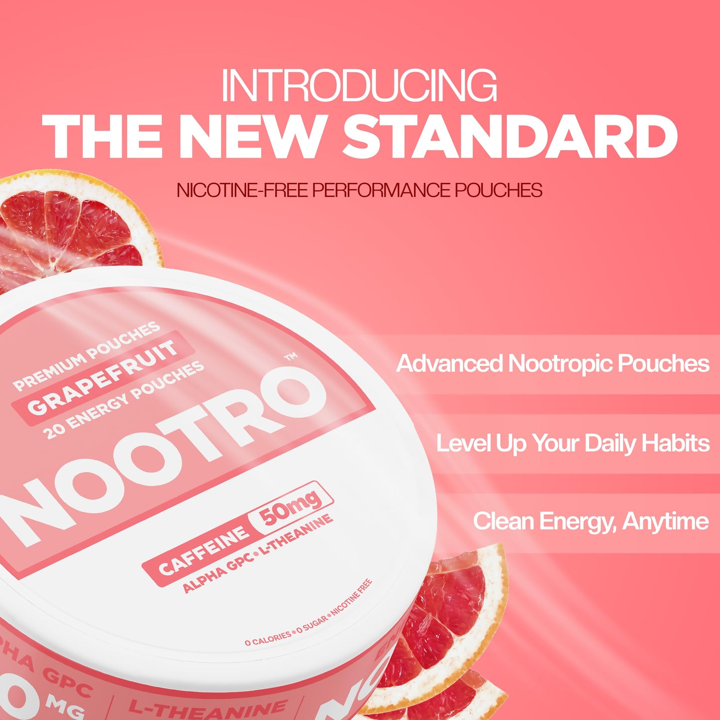 Nootro Caffeine Nootropic Caplets 5 Pack