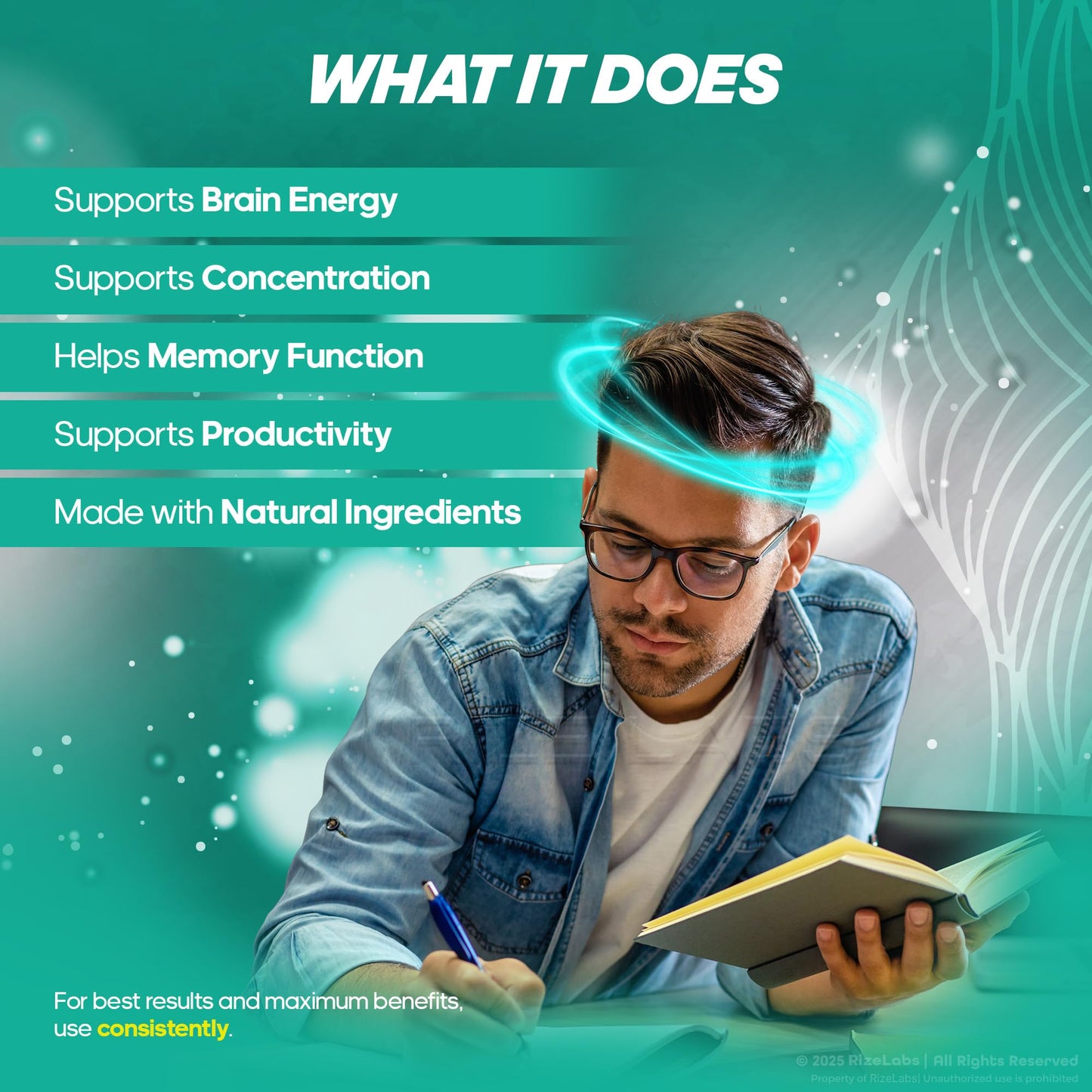 Rize Labs ProMind Complex Capsule 120 Capsules