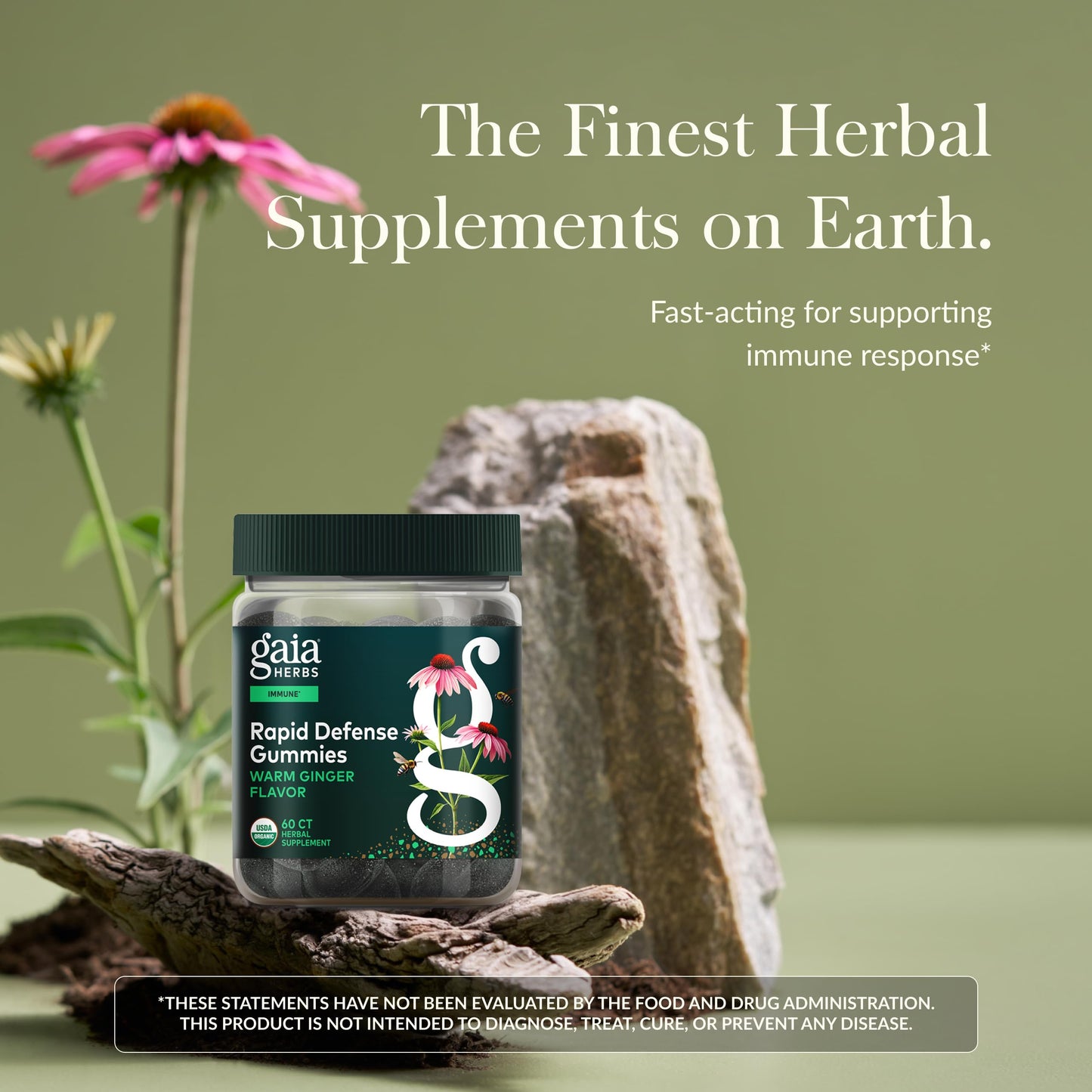 Gaia Herbs Rapid Defense Gummies 60