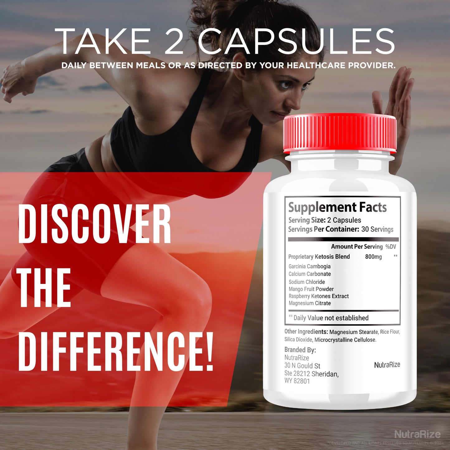 NutraRize Raspberry Ketone Capsules, 120 Capsules