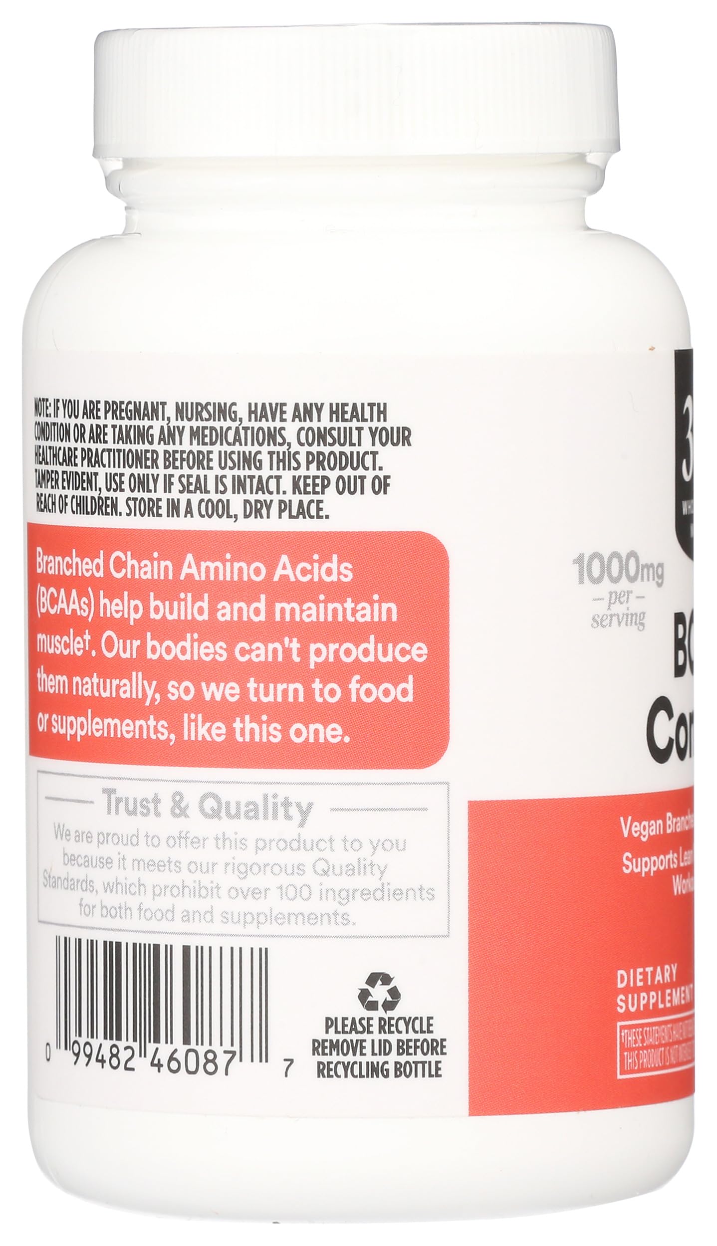 Whole Foods Market BCAA Complex Tablet 60 Tablets