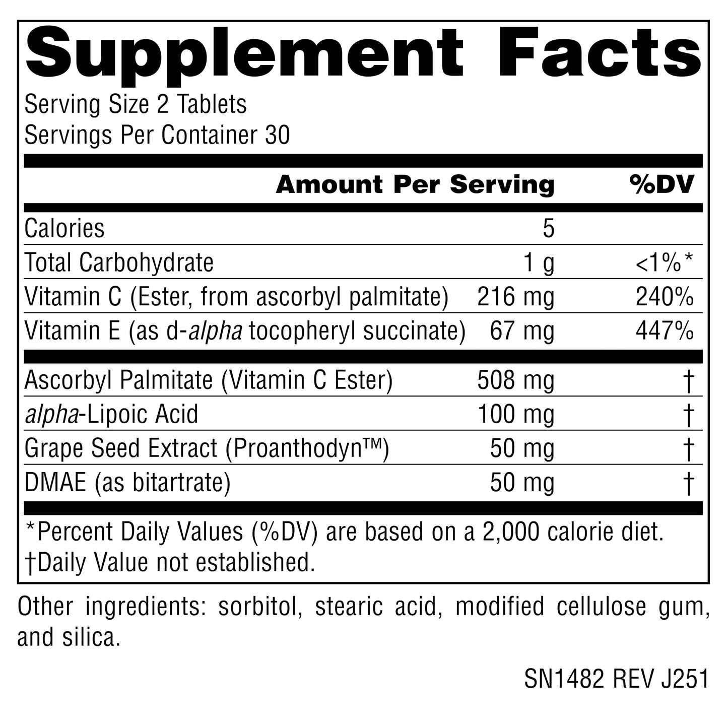 Source Naturals Skin Eternal Vegan 60 Tablets