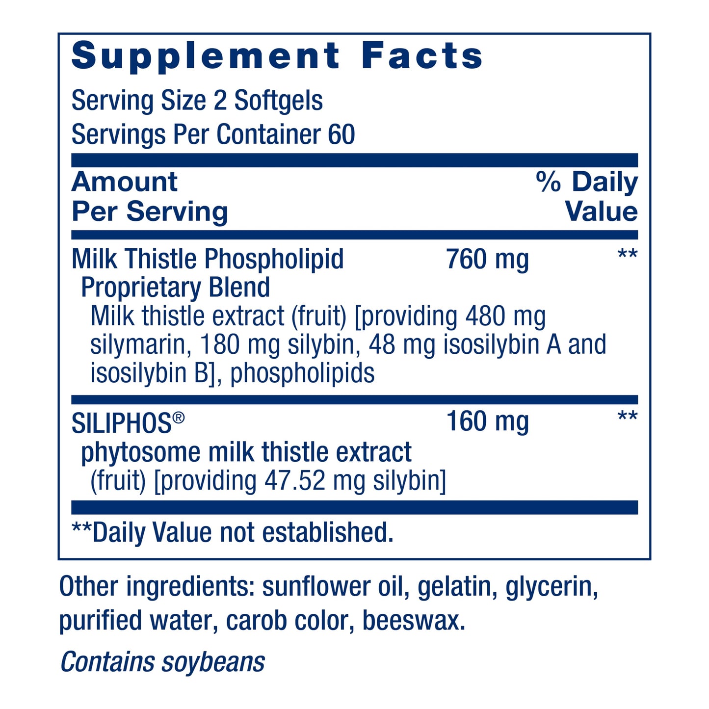Life Extension Advanced Milk Thistle 120 Softgels