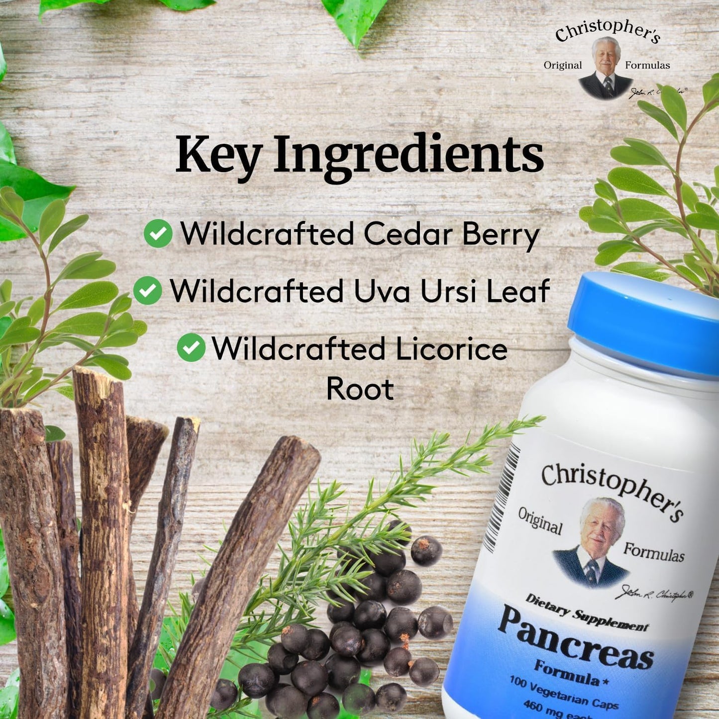 Christopher's Original Formulas Pancreas Formula Capsule 1