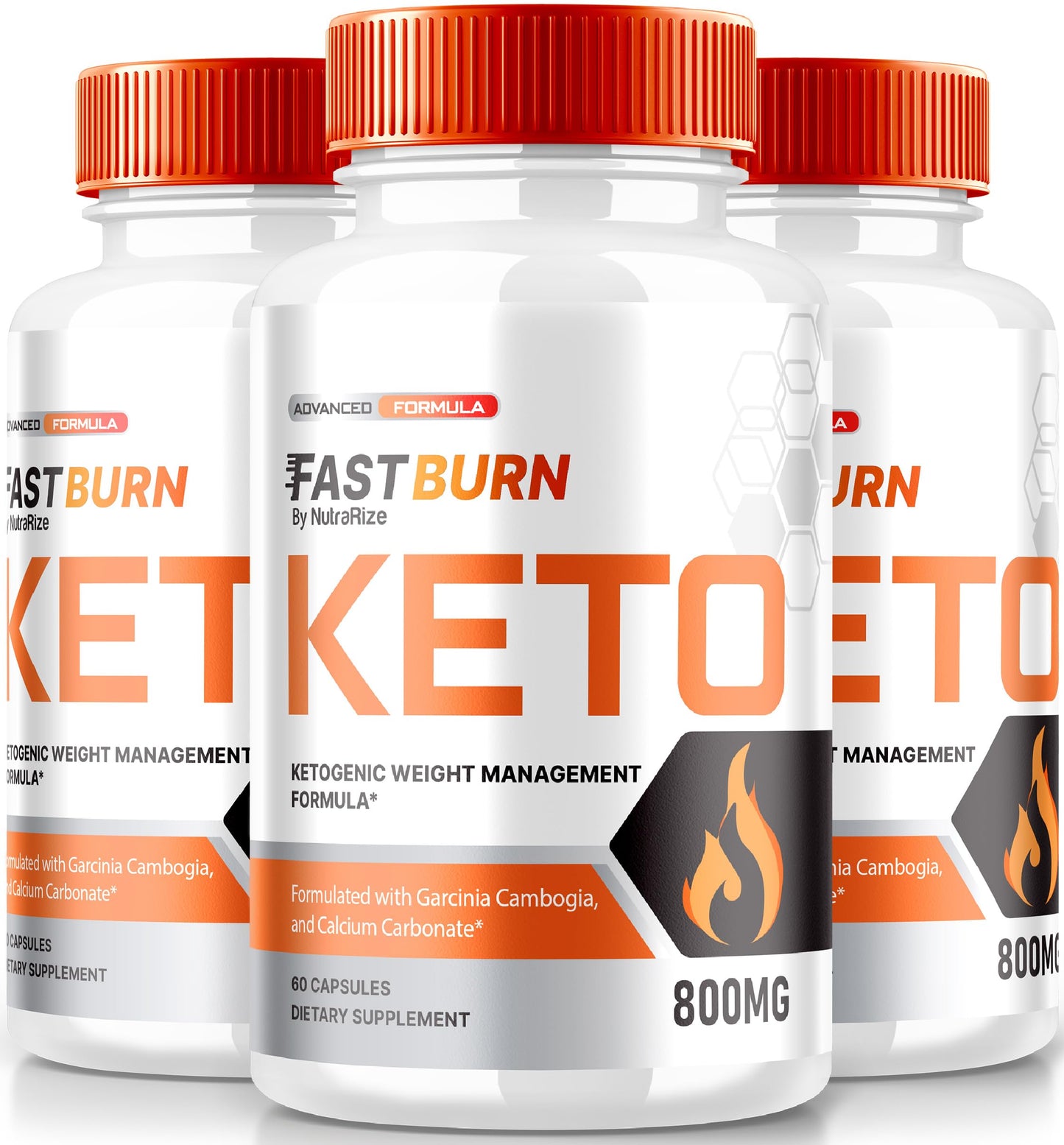 NutraRize Fast Burn Keto Capsules, 180 Capsules