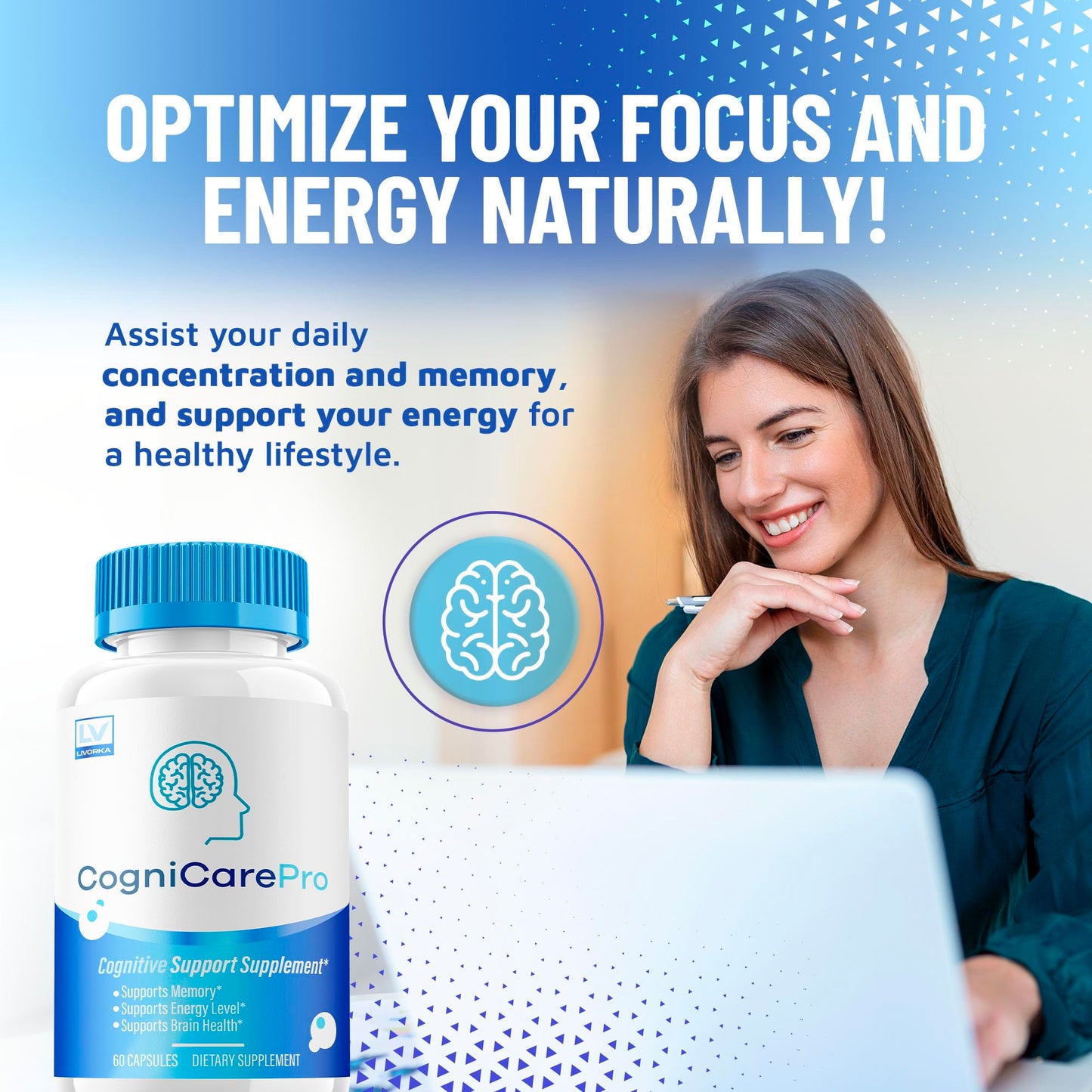 The Sunrise Brand Cognicare Pro Capsules 120 Count