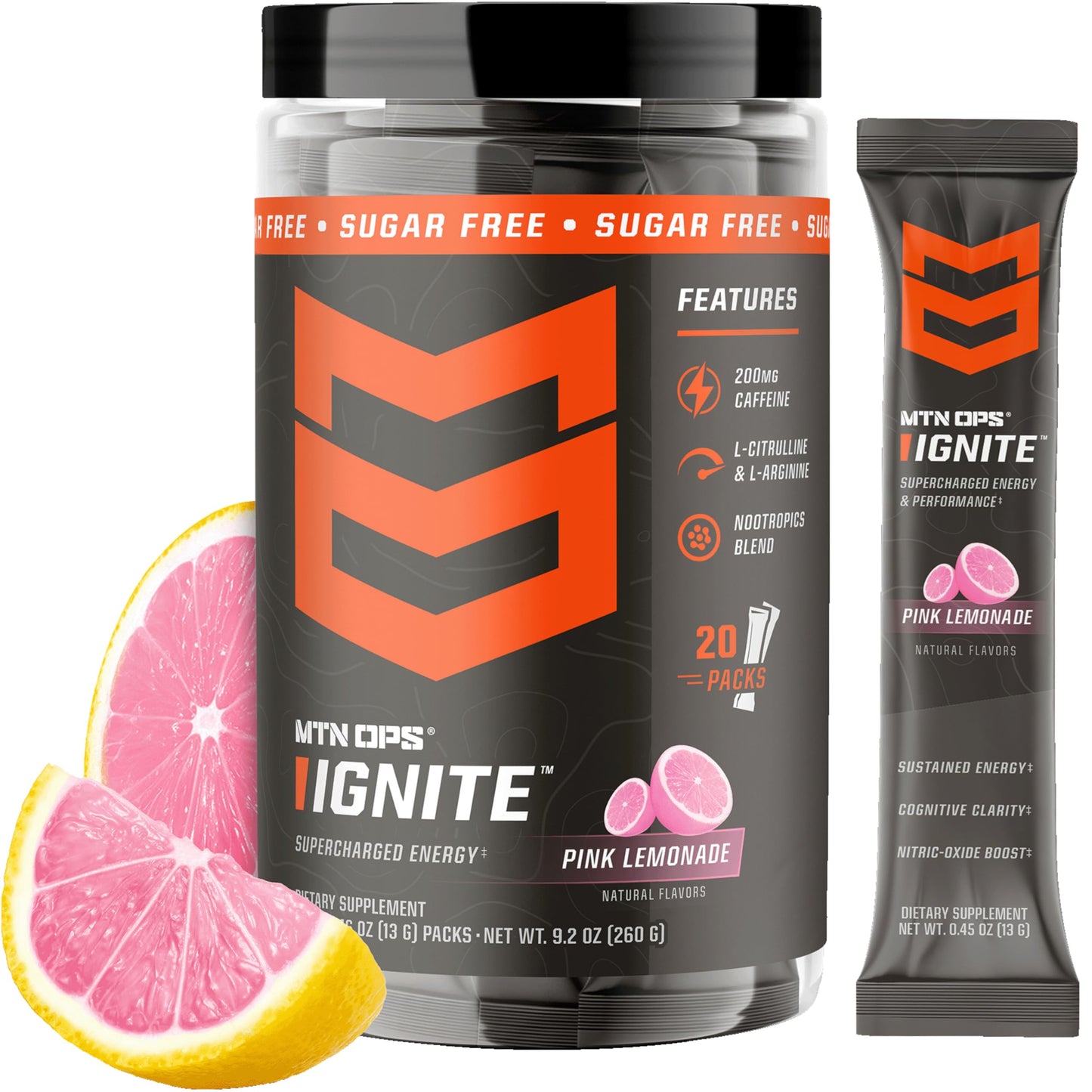 MTN OPS Ignite Energy Powder 20 Sachets
