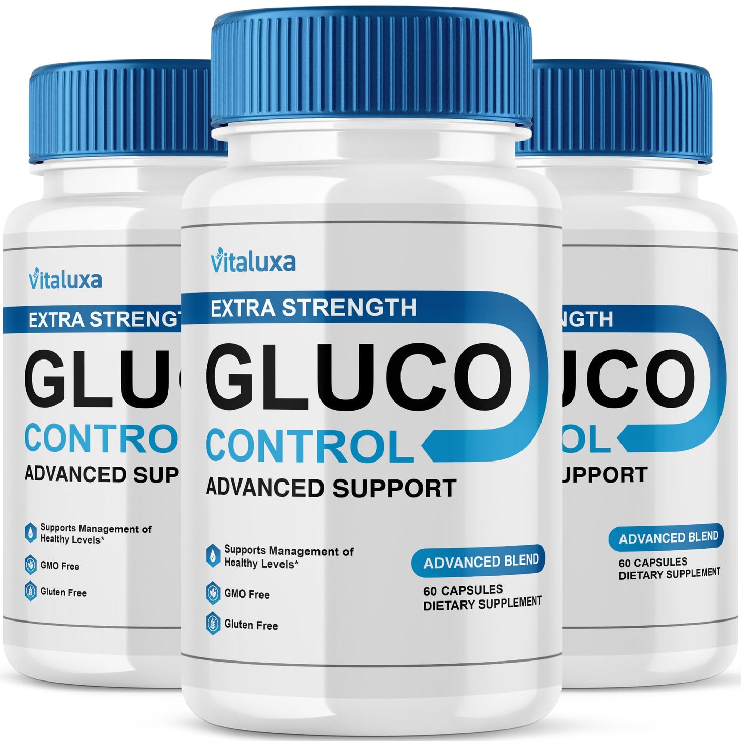 Vitaluxa Gluco Control Capsules 180 Count