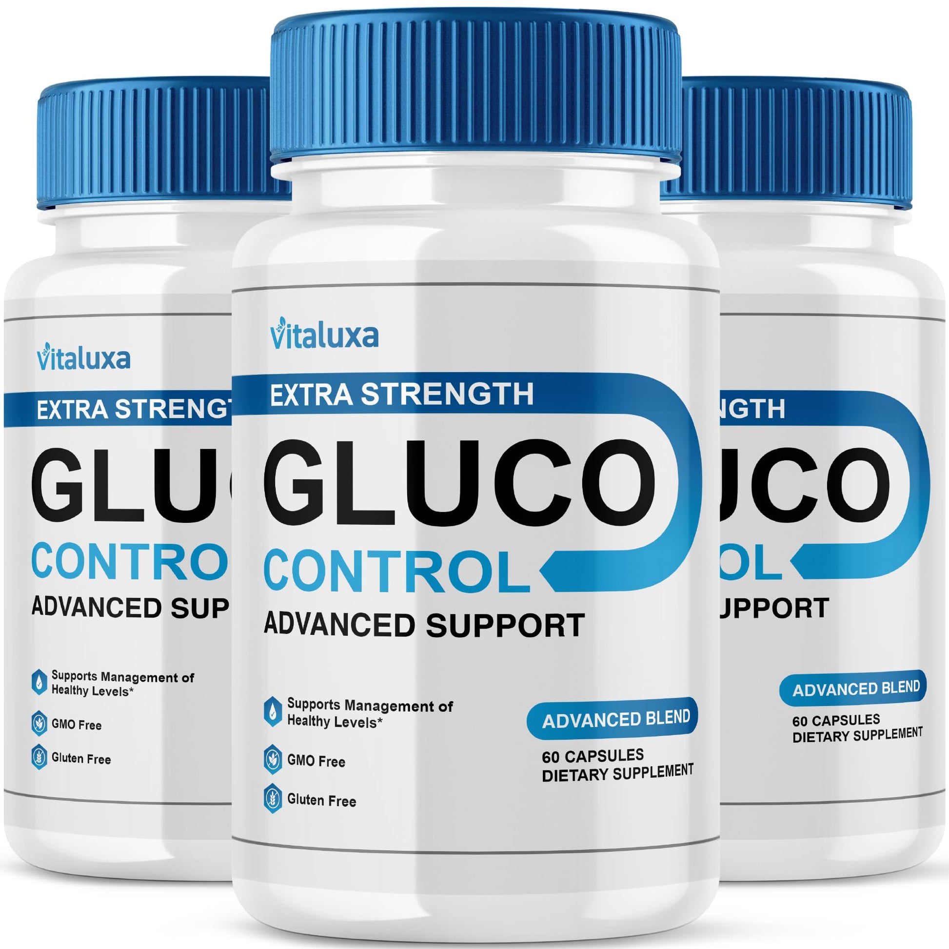 Vitaluxa Gluco Control Capsules 180 Count