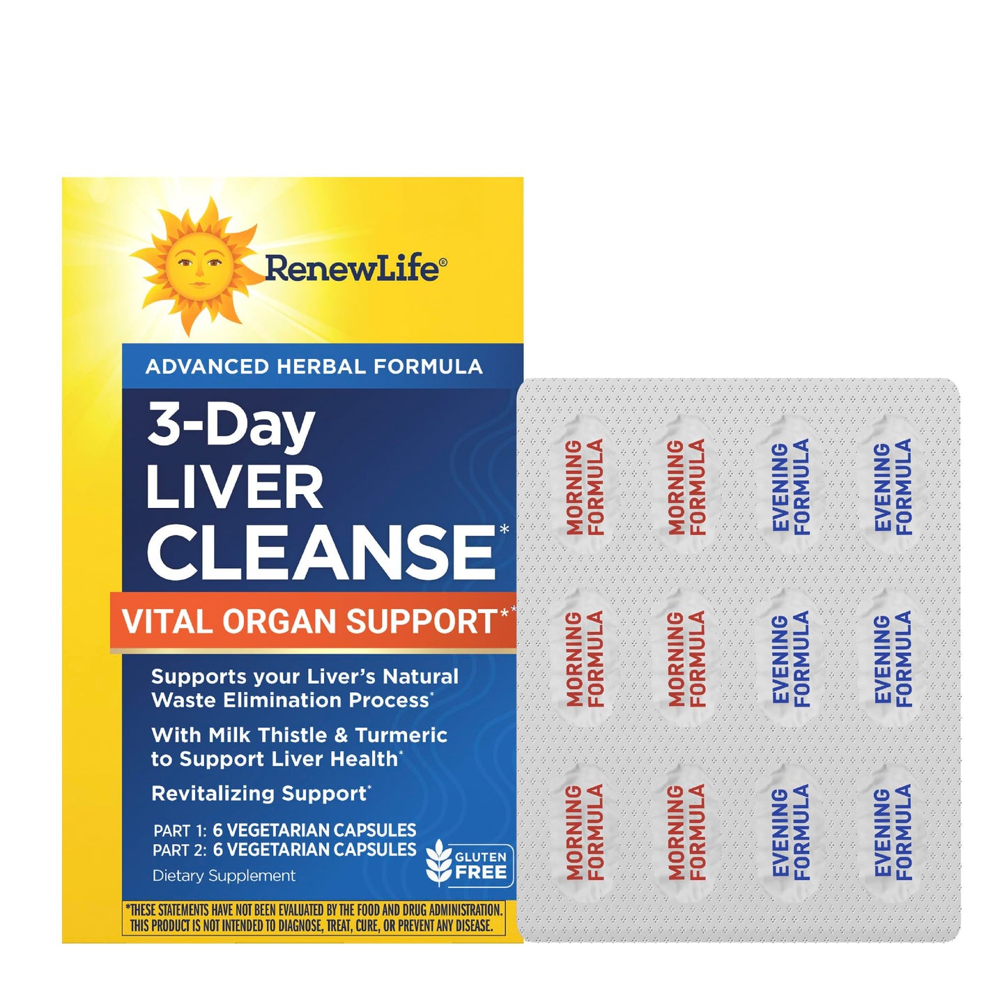 Renew Life Cleanse 3-Day Liver Cleanse Capsule, 1 Count
