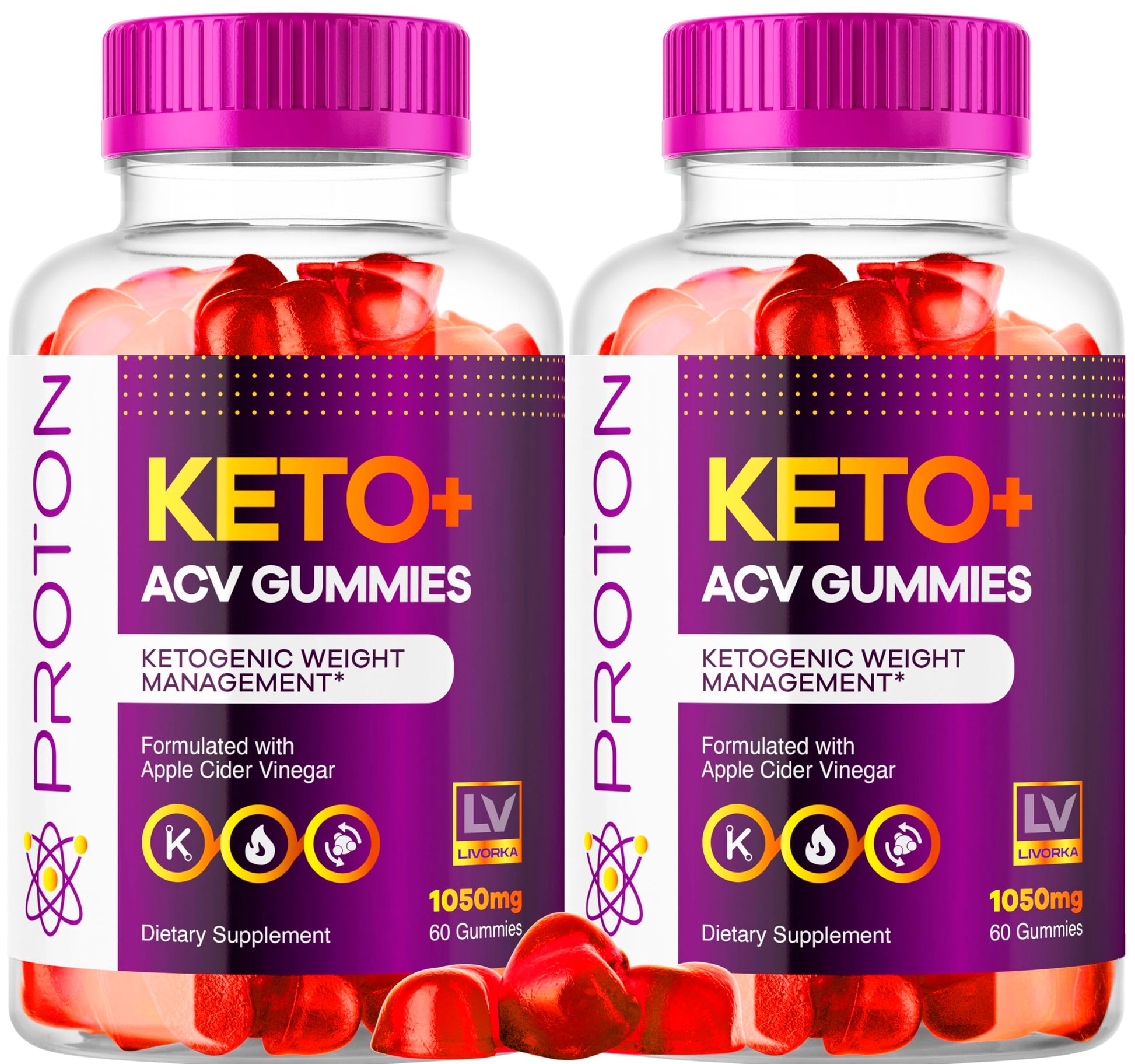 LIVORKA Proton Keto ACV Gummies 120 Gummies