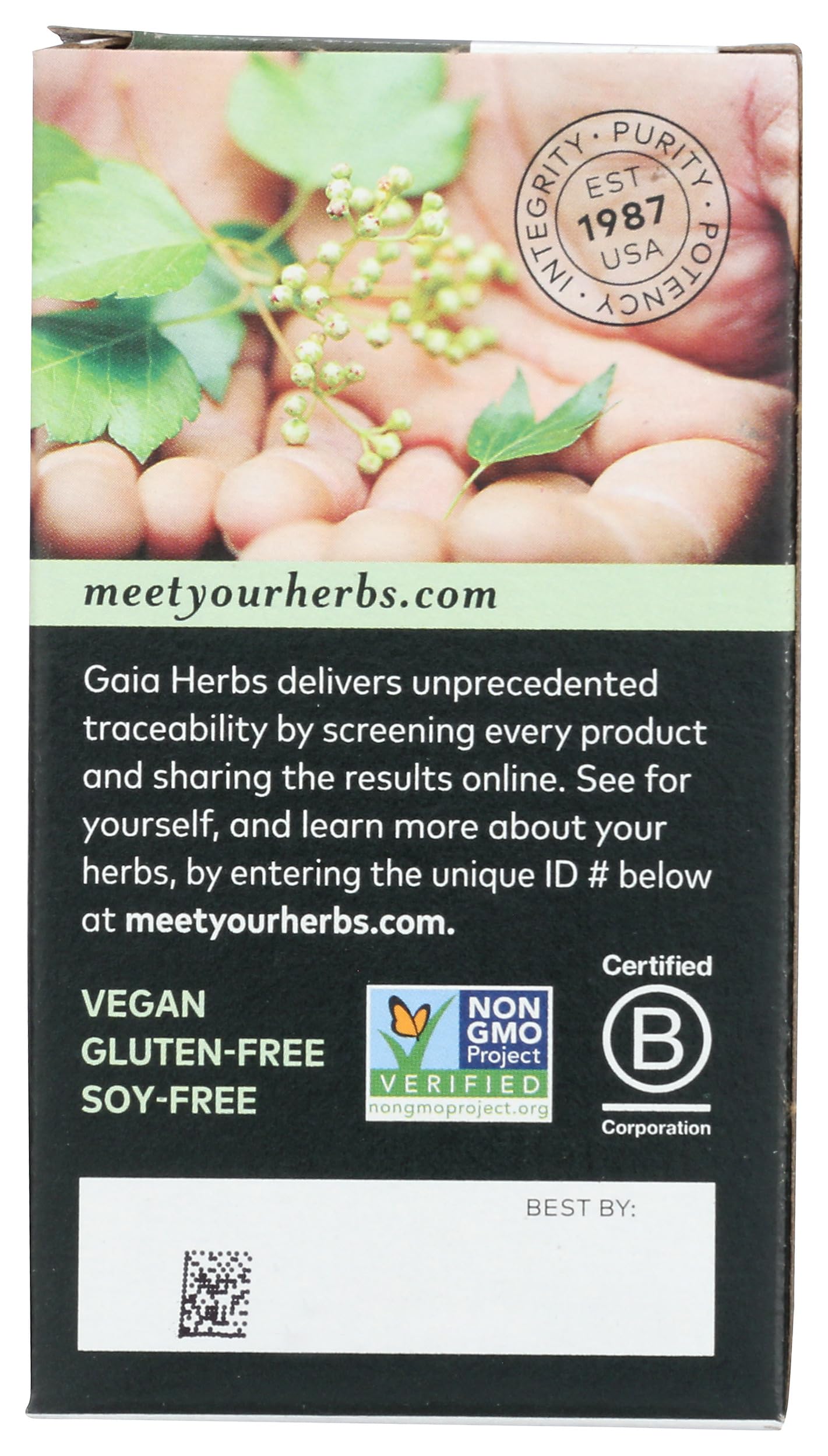 Gaia Herbs St. John's Wort Vegan Liquid Capsules, 60 Count