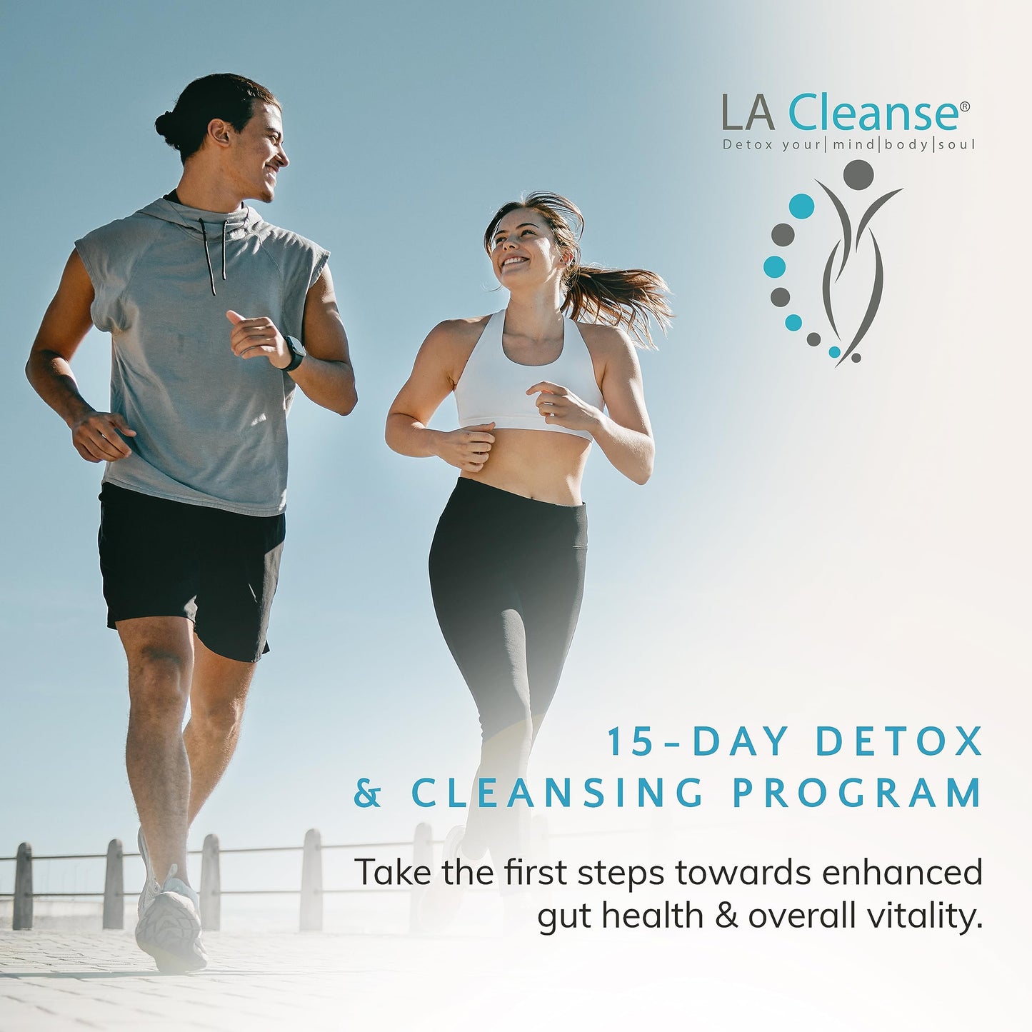 LA Cleanse Rapid Flush 15 Day Cleanse & Detox Capsules, 90 Capsules