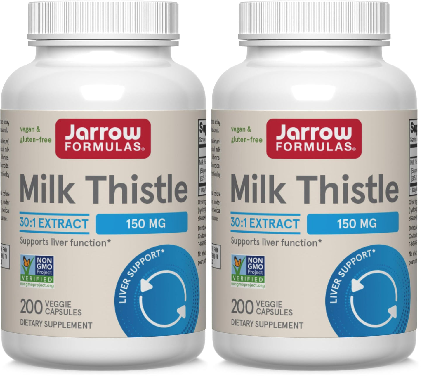 Jarrow Formulas Milk Thistle Extract Capsule, 400 Capsules