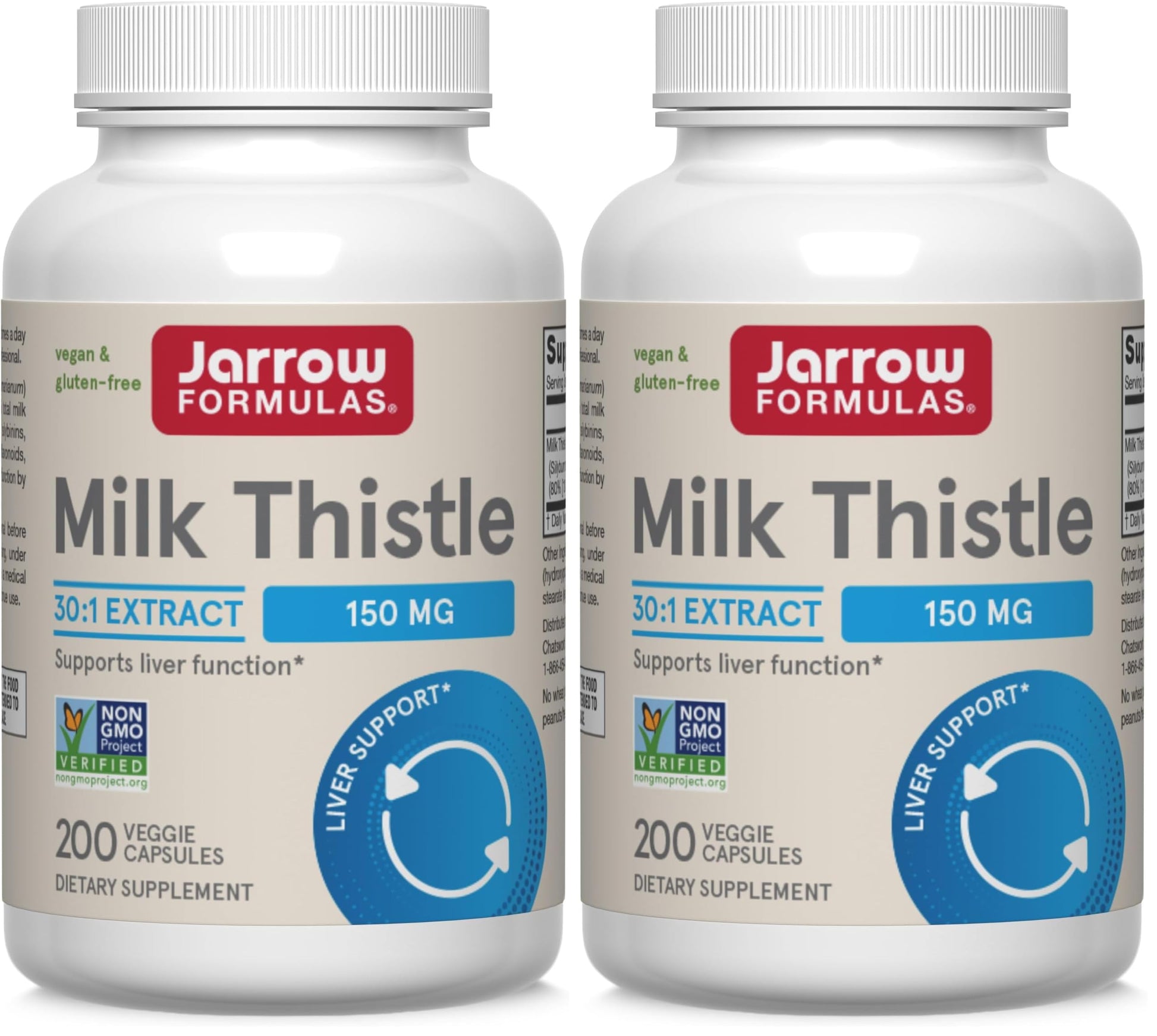 Jarrow Formulas Milk Thistle Extract Capsule, 400 Capsules