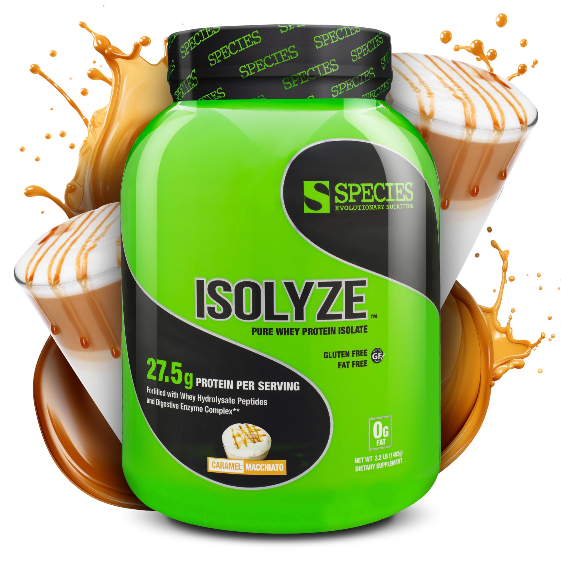 Species Nutrition Isolyze Whey Protein Isolate Powder 49.6 oz