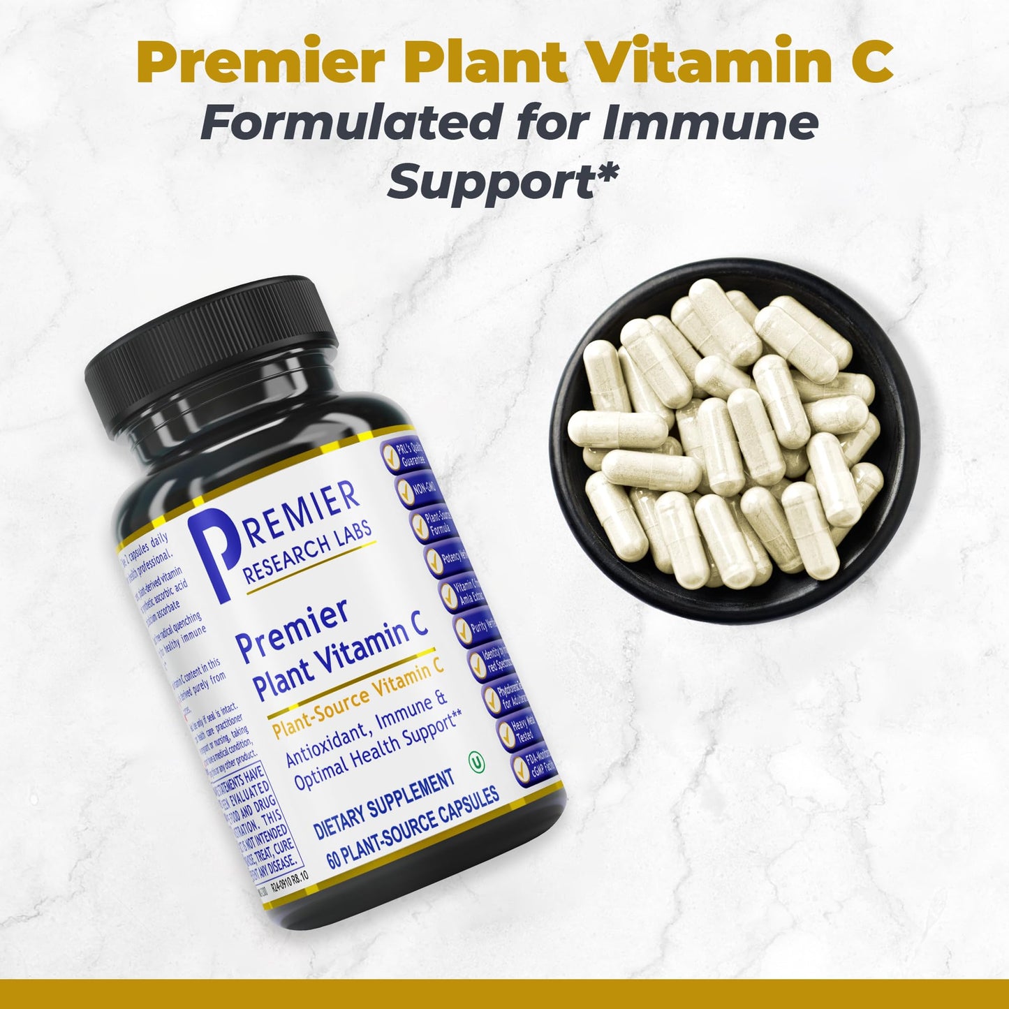 Premier Research Labs Vitamin C Complex Capsules 60 Count