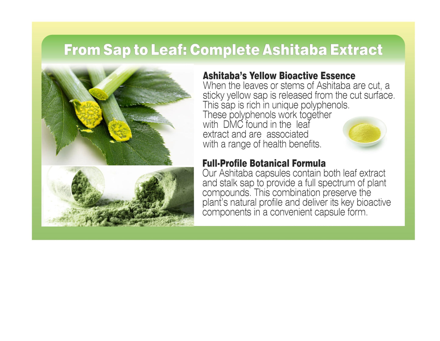 PHARMAKON Ashiataba Capsules Complete Low Temperature Extract 180 Capsules