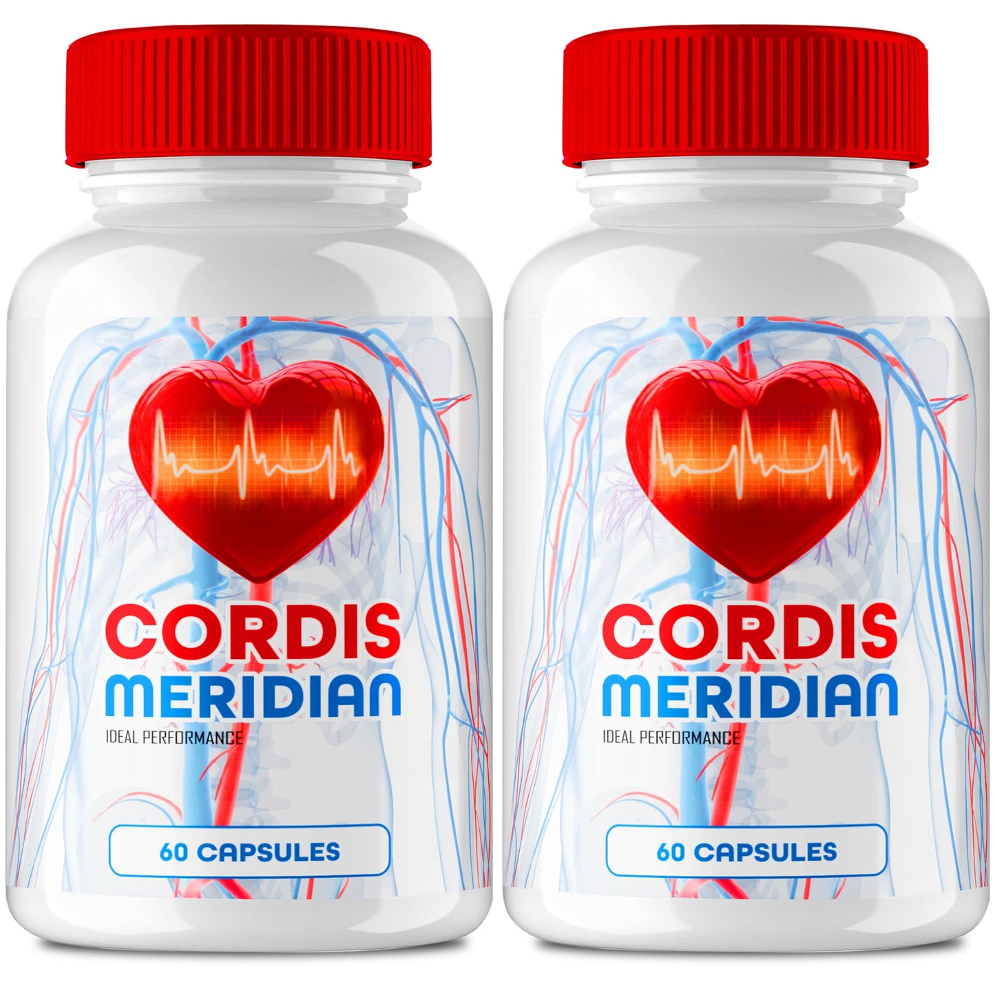 IDEAL PERFORMANCE Cordis Meridian Advanced Blood Formula Capsules, 120 Capsules