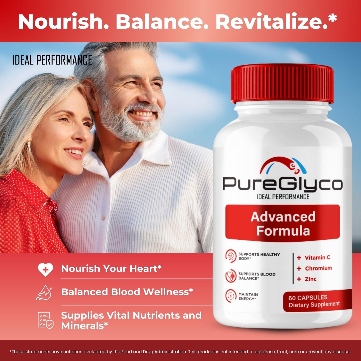 IDEAL PERFORMANCE PureGlyco Capsules 300 Count