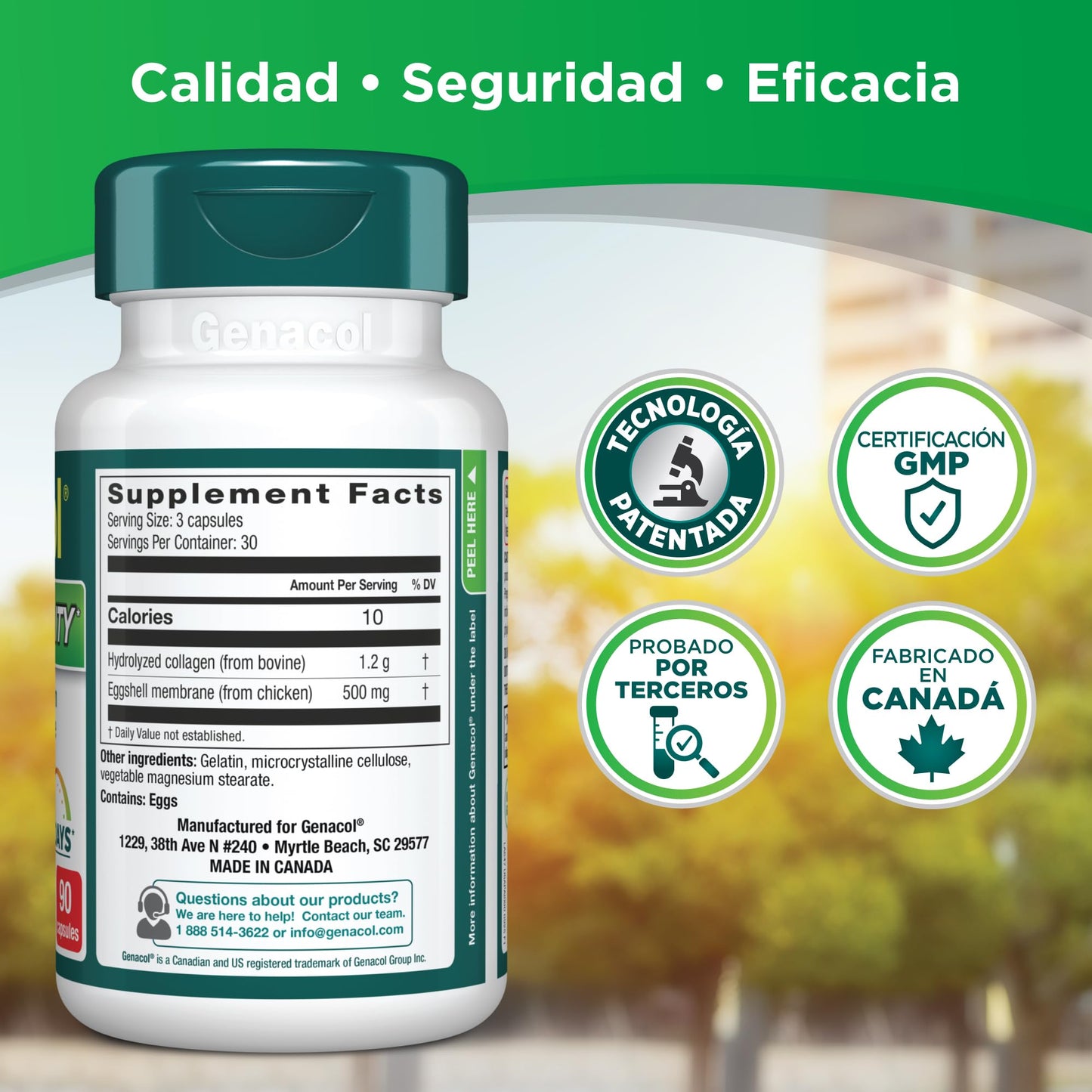 Genacol Joint & Mobility – Eggshell Membrane & Collagen, 90 Capsules