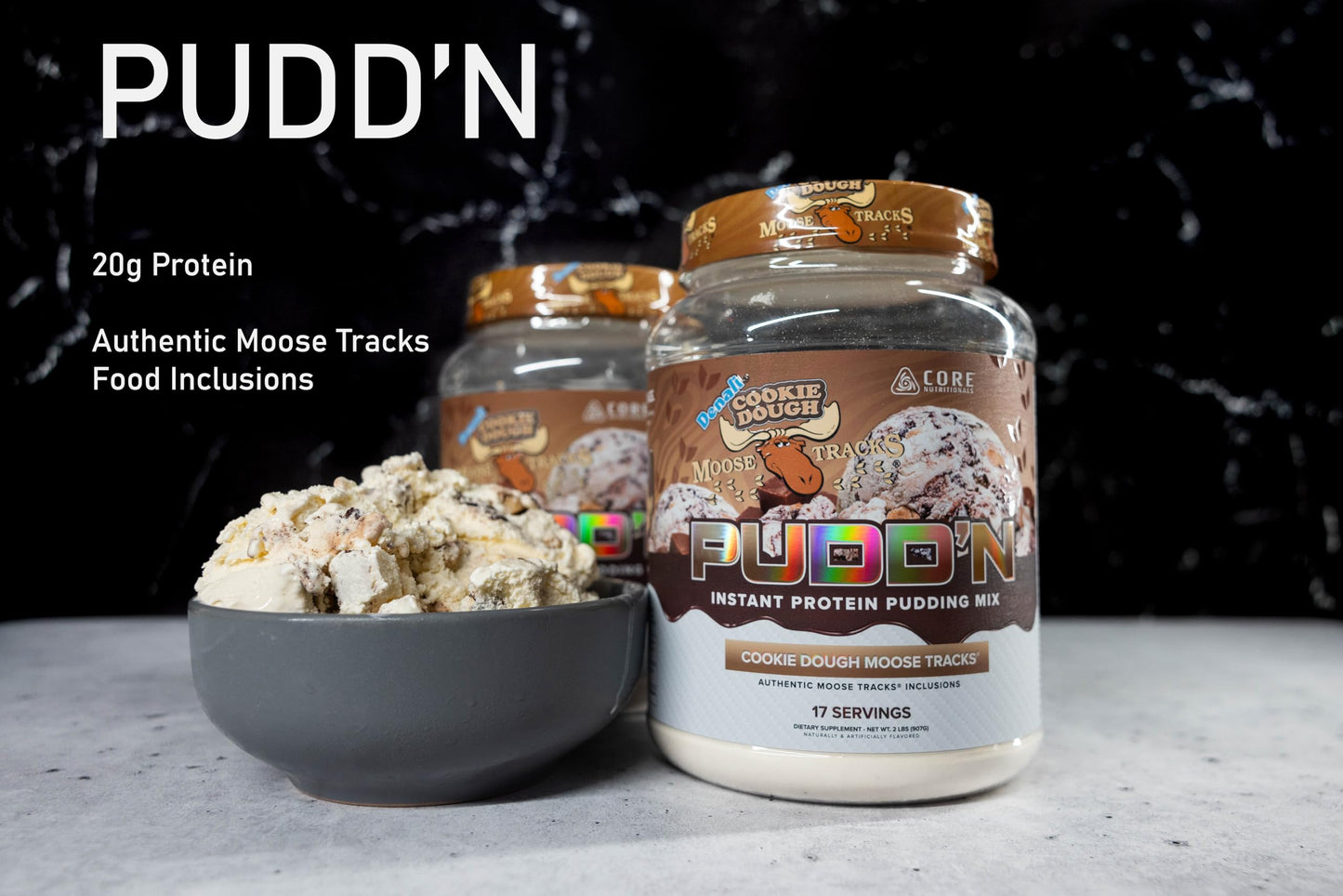 Core Nutritionals Pudd'n, Decadent Protein Pudding Mix, 2 lb