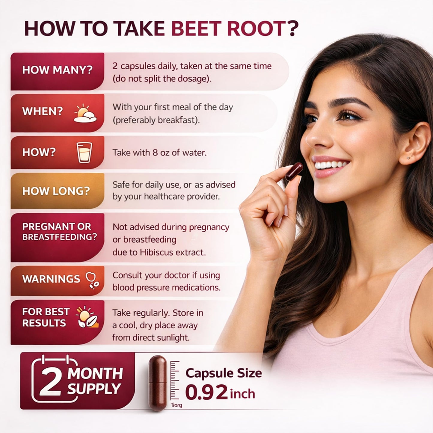 Mirosco Organic Beet Root Capsules 6000mg – Beetroot Supplement for Energy, Blood Flow & Circulation Support with Cordyceps, Maca & Green Tea Extract – 120 Capsules