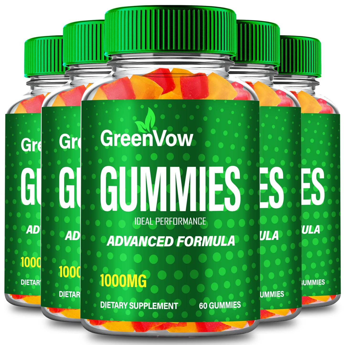 IDEAL PERFORMANCE GreenVow Hemp Gummies, 300 Count