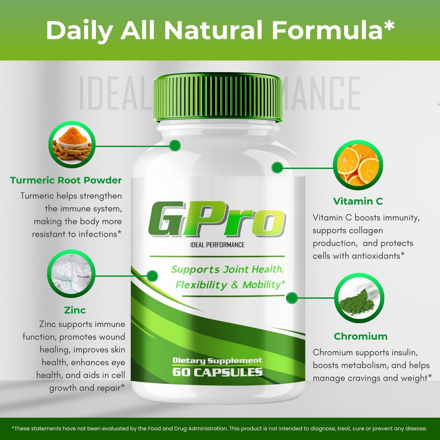 IDEAL PERFORMANCE GPro Capsules 180 capsules