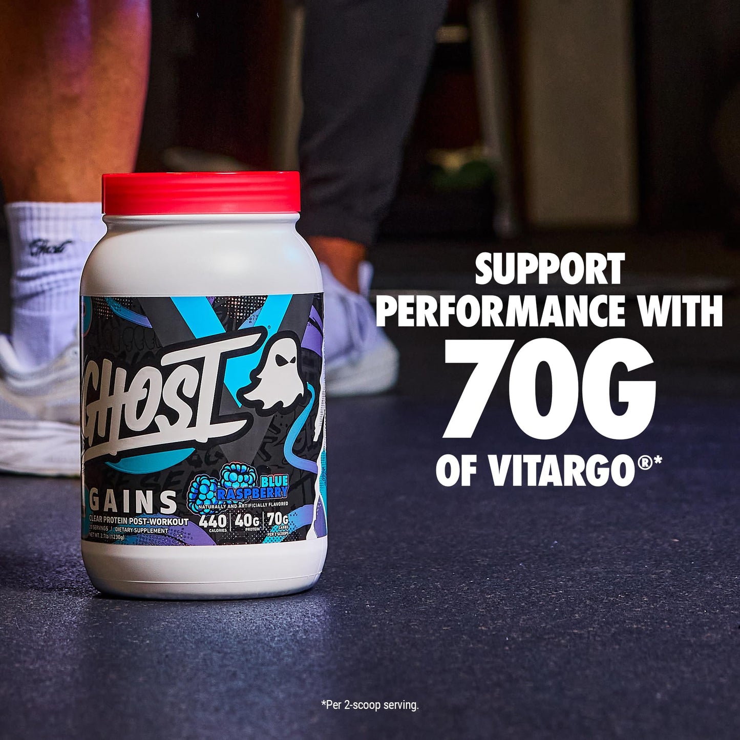 GHOST Clear Gains Mass Gainer Protein Powder 43.2