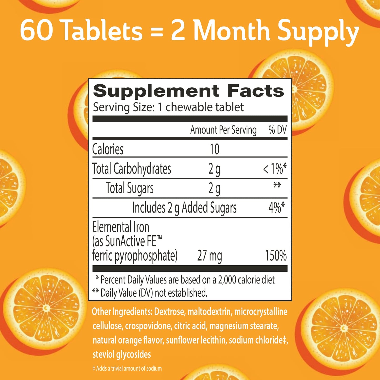 Fergon Iron Restore Chewable Tablets 60 Tablets