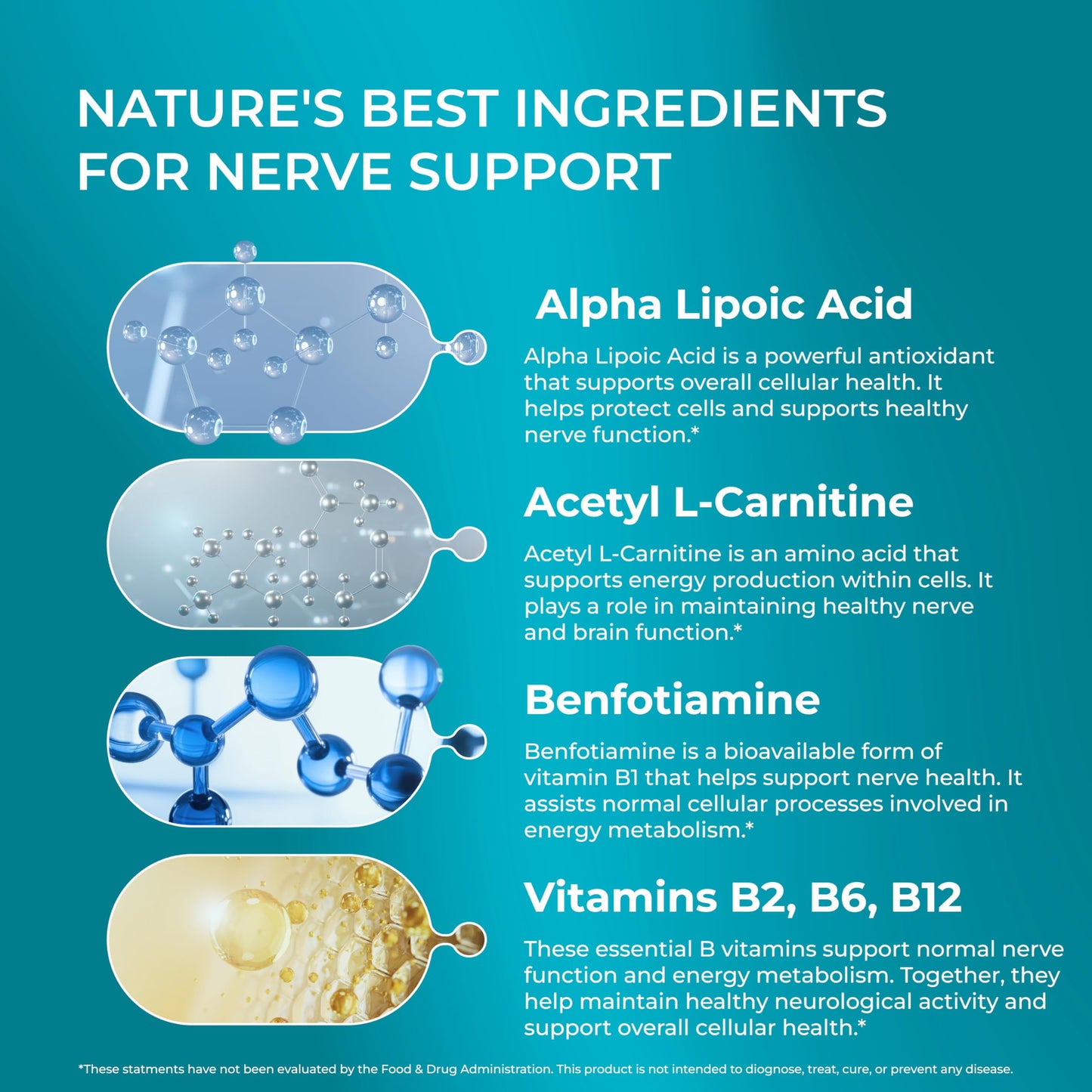 PureHealth Research Nerve Regen Formula Nerve Support Supplement Capsule, 360 Count