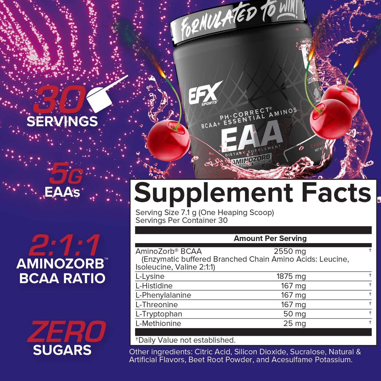 EFX Sports Training Ground EAA Powder 7.51 Ounces