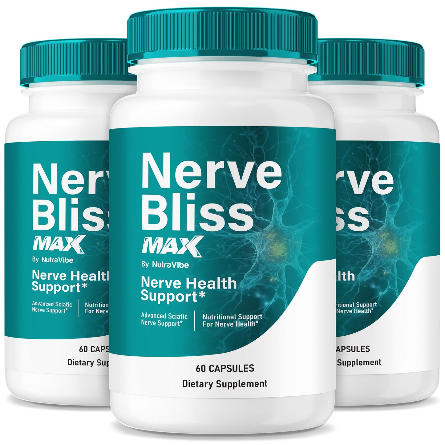 NutraVibe Nerve Bliss Max Capsule 180 Capsules
