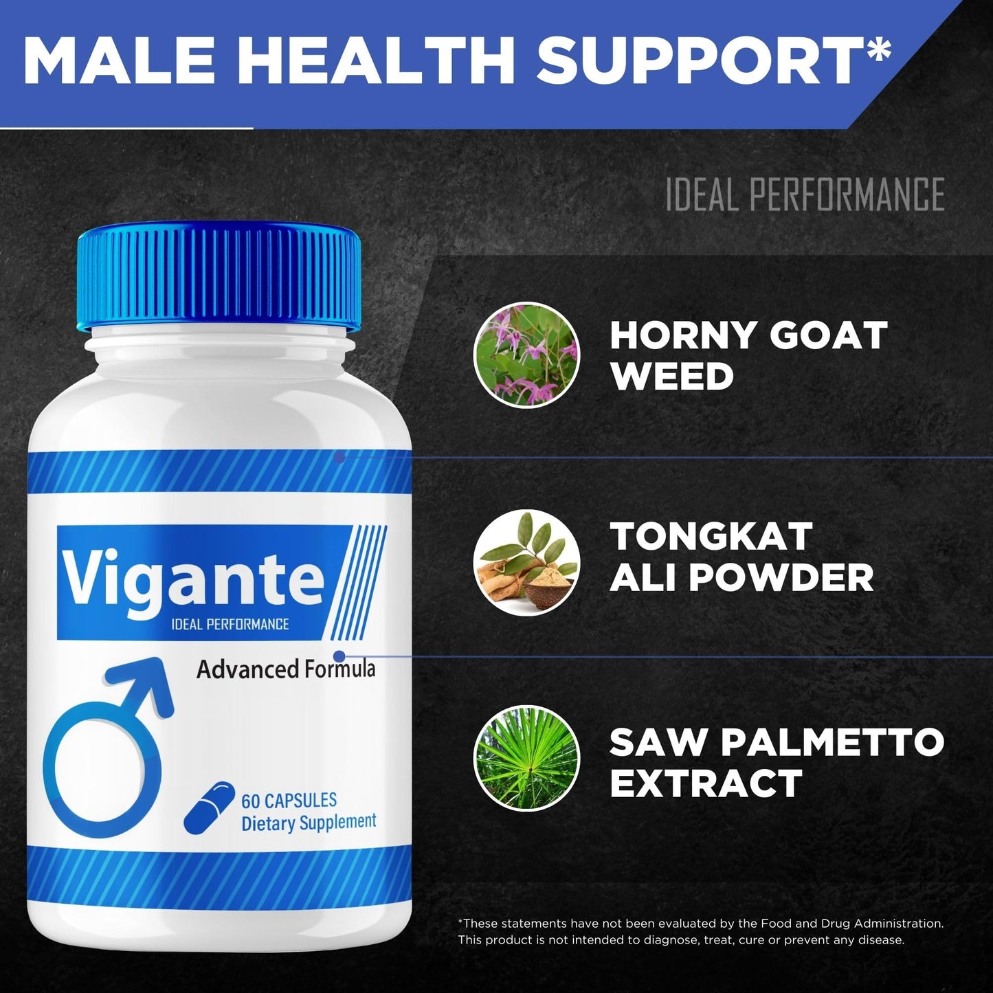 IDEAL PERFORMANCE Vigante Capsules 60 Capsules