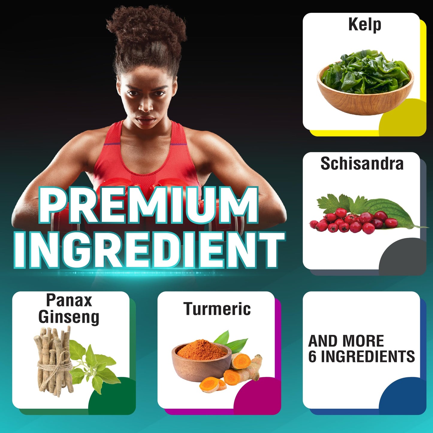 CIVIMUNA Kelp Extract Capsules, 120 Capsules