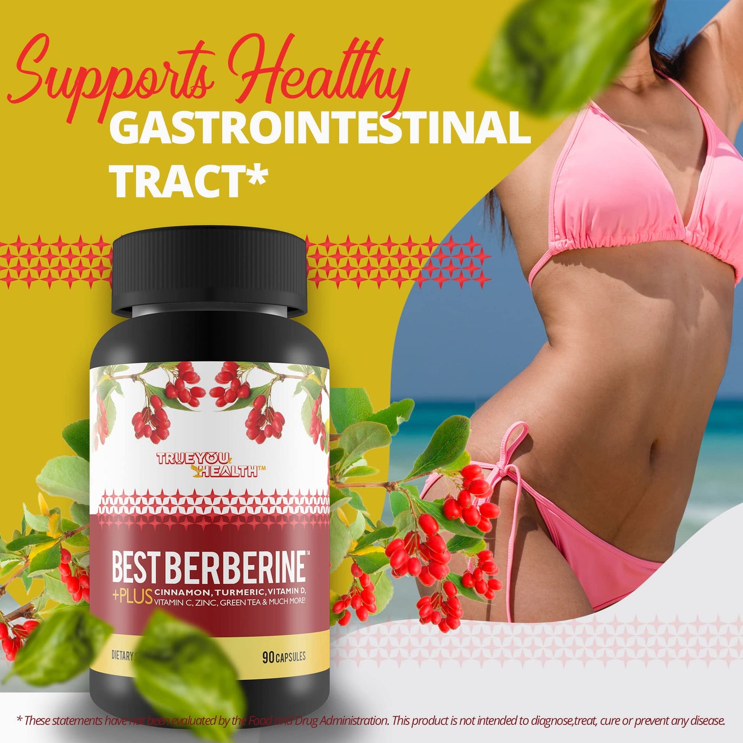 Generic Berberine Capsule 1 Count