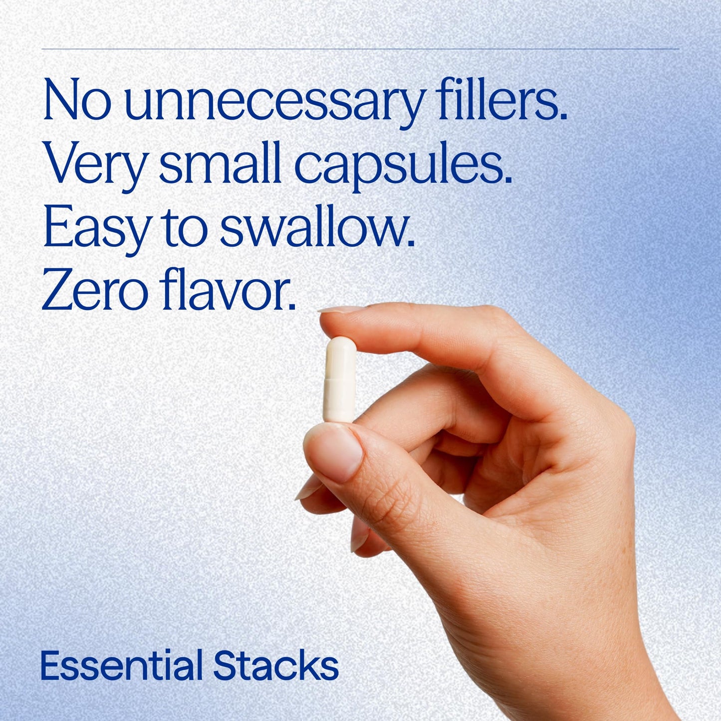 Essential Stacks Gut L-Glutamine 1000mg Capsules 120 Count