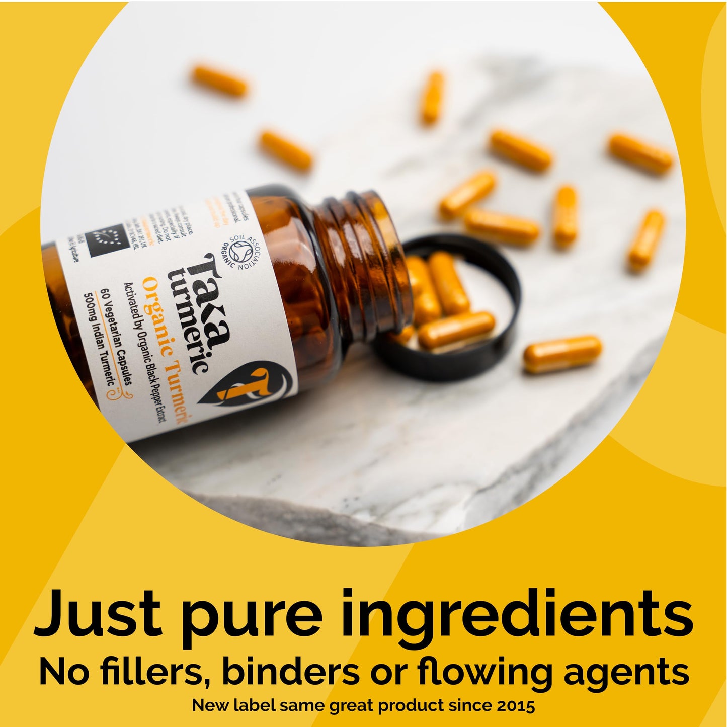 Taka Turmeric Turmeric & Black Pepper Extract 60 Capsules
